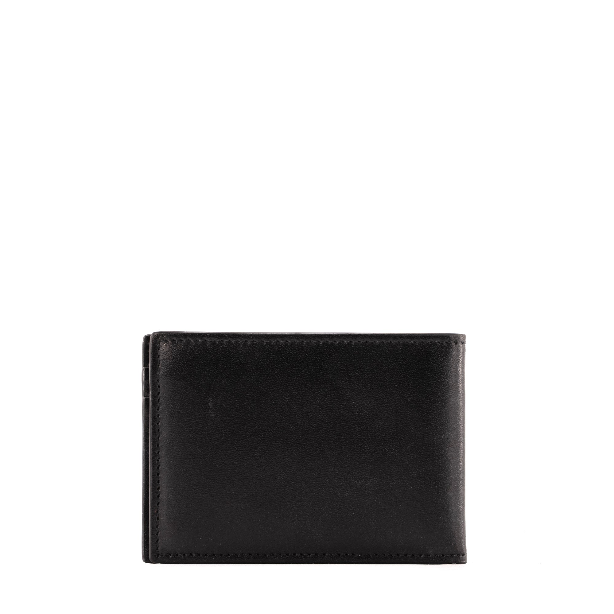 SAINT LAURENT - Porte-Cartes East/West Saint Laurent en cuir noir