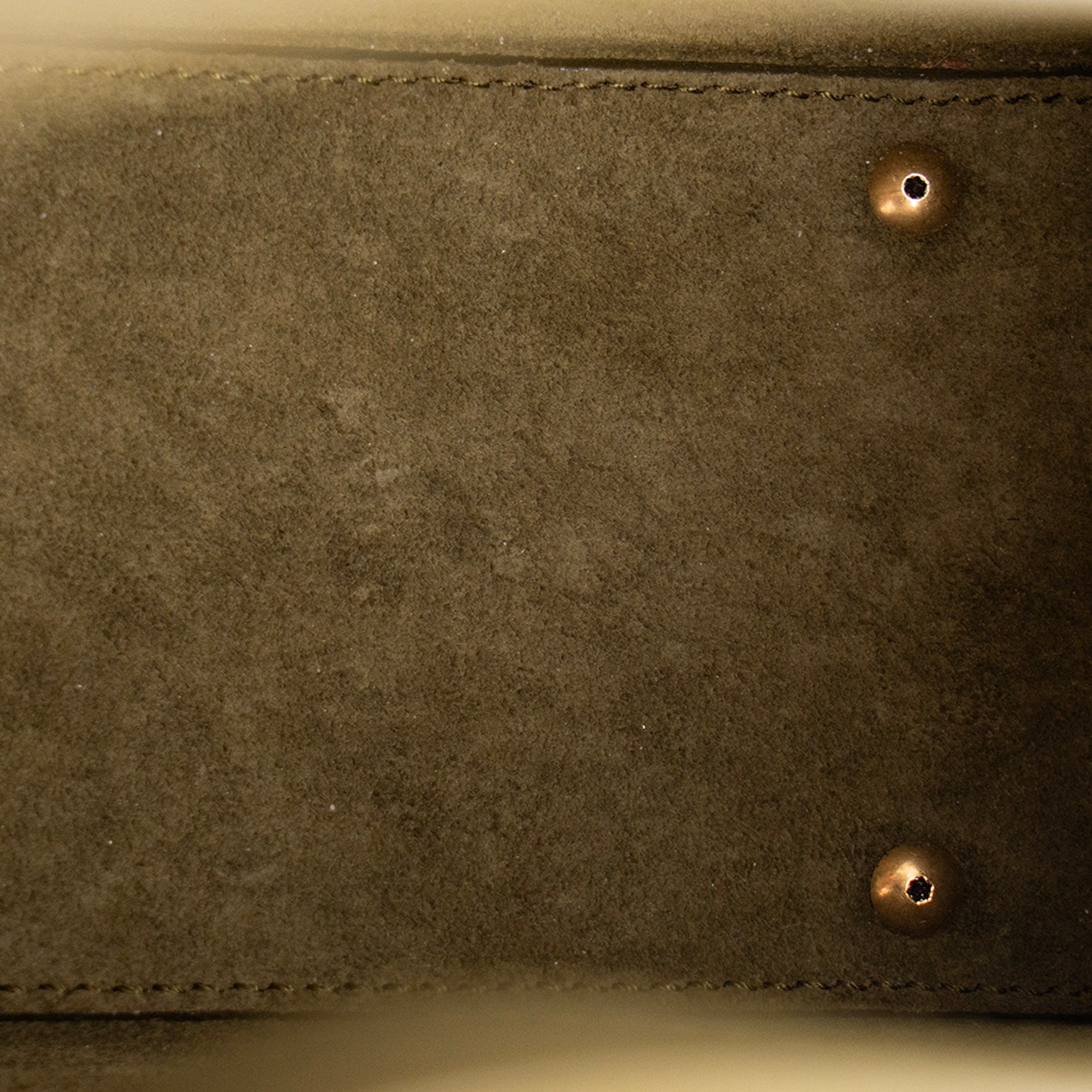 SAINT LAURENT - Sac à bandoulière 37 mini Saint Laurent en cuir vert kaki