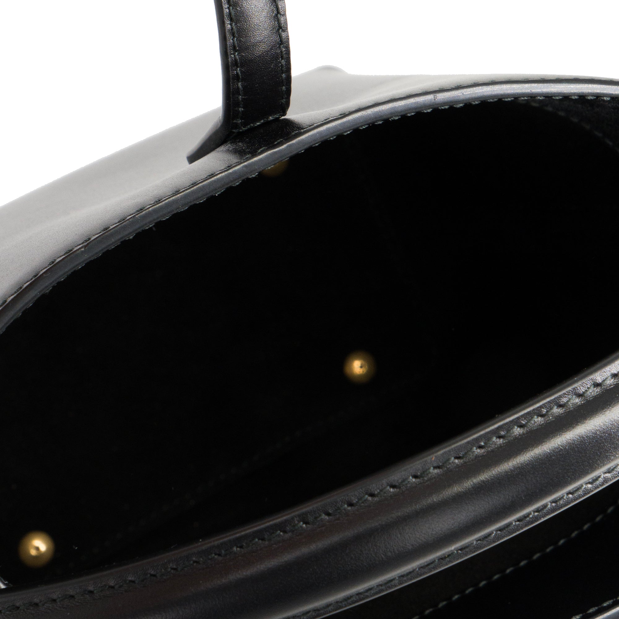 SAINT LAURENT - Sac à bandoulière 37 mini Saint Laurent en cuir lisse noir