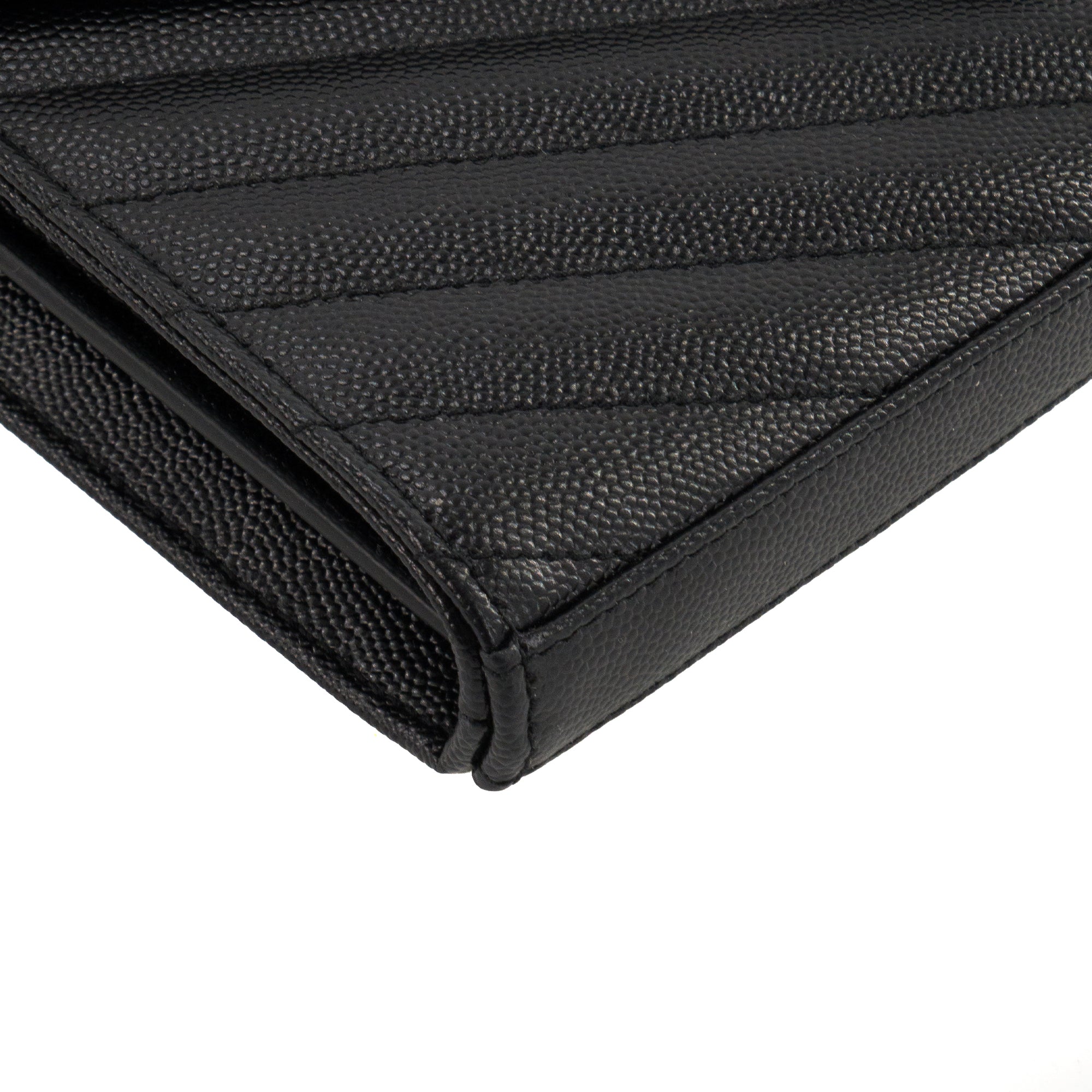 SAINT LAURENT - Sac à bandoulière Cassandre Saint Laurent en cuir bicolore noir et blanc