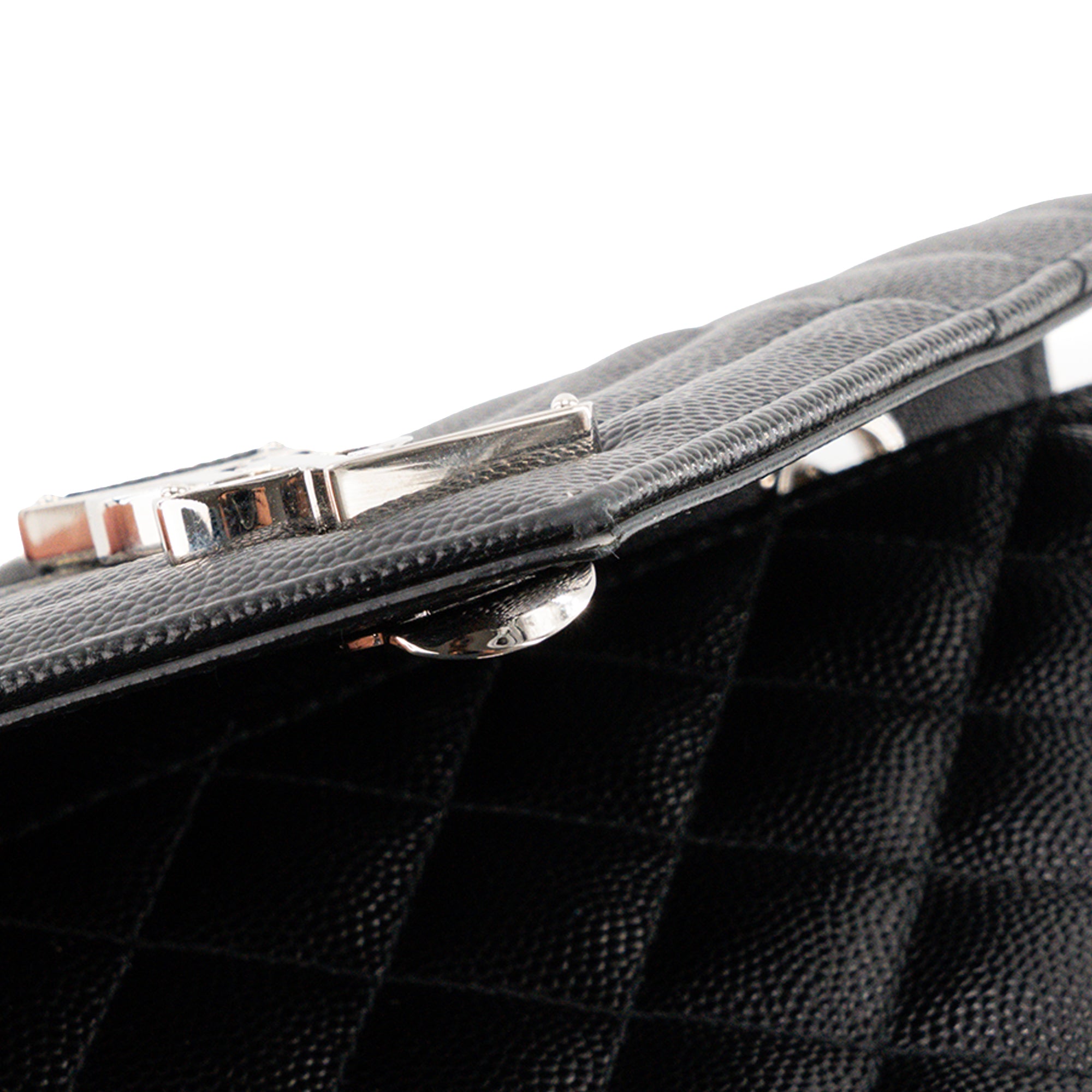 SAINT LAURENT - Sac à bandoulière Envelope Small Saint Laurent en cuir grainé noir