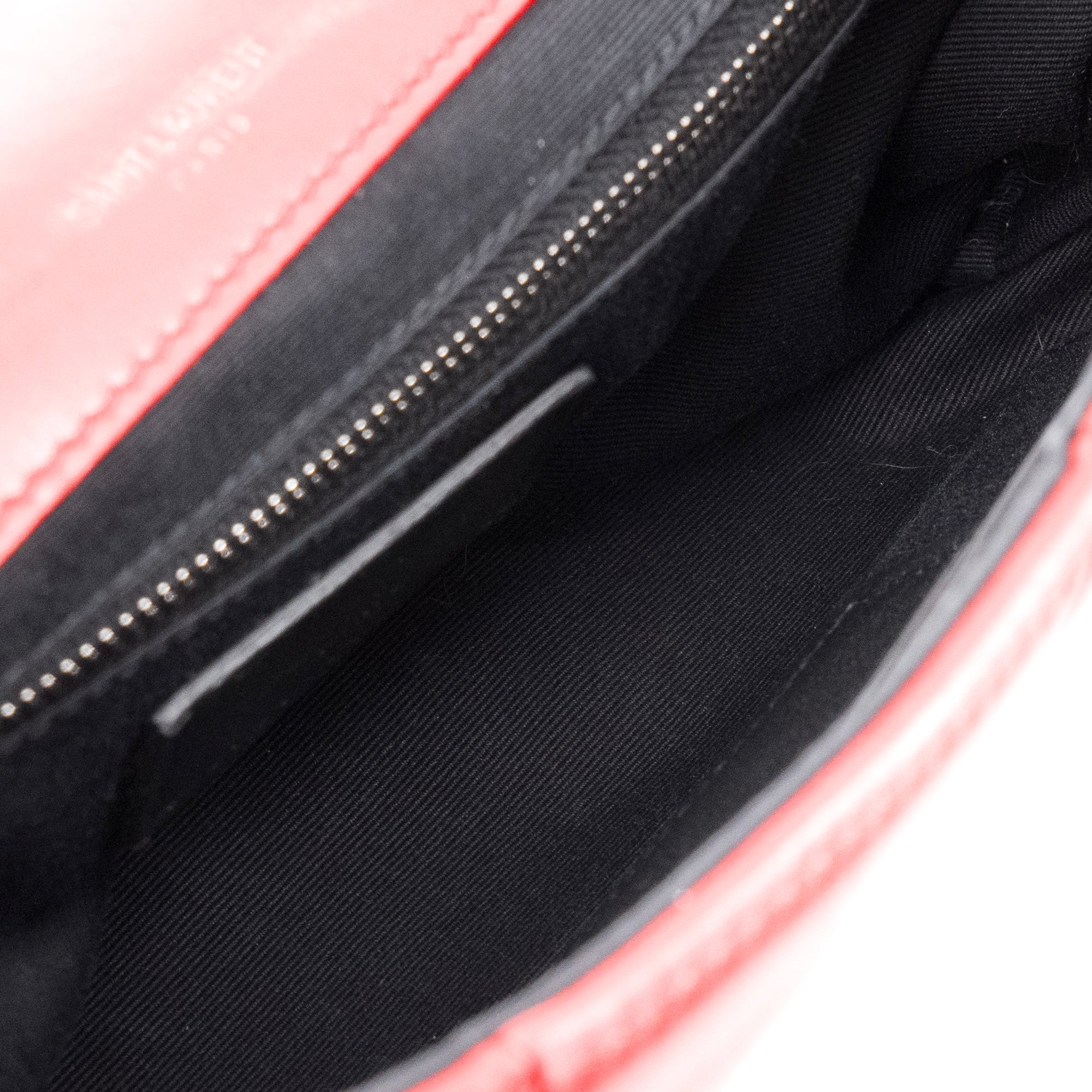 SAINT LAURENT - Sac à bandoulière Jamie medium Saint Laurent en cuir rouge