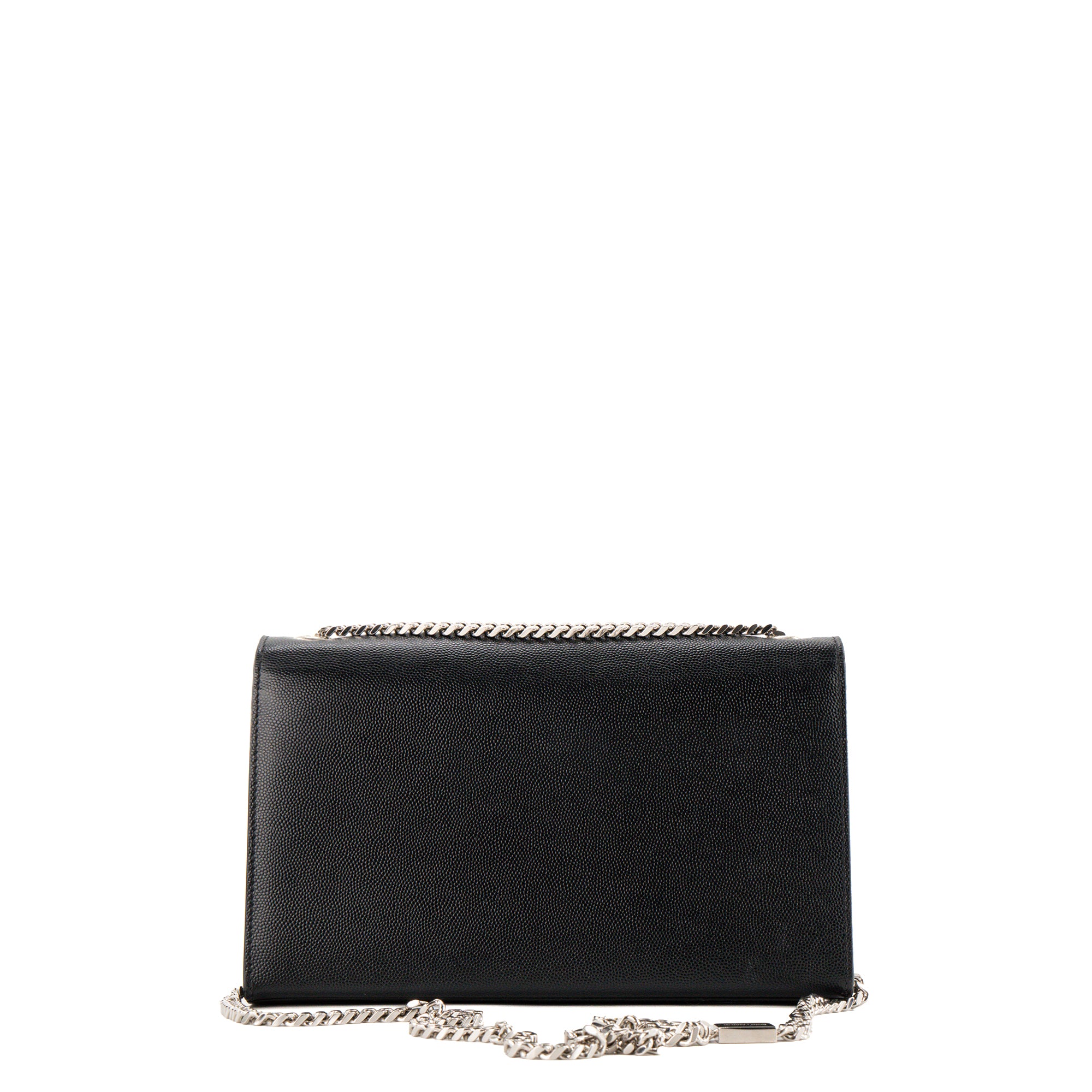 SAINT LAURENT - Sac a bandoulière Kate Saint Laurent en cuir grainé noir