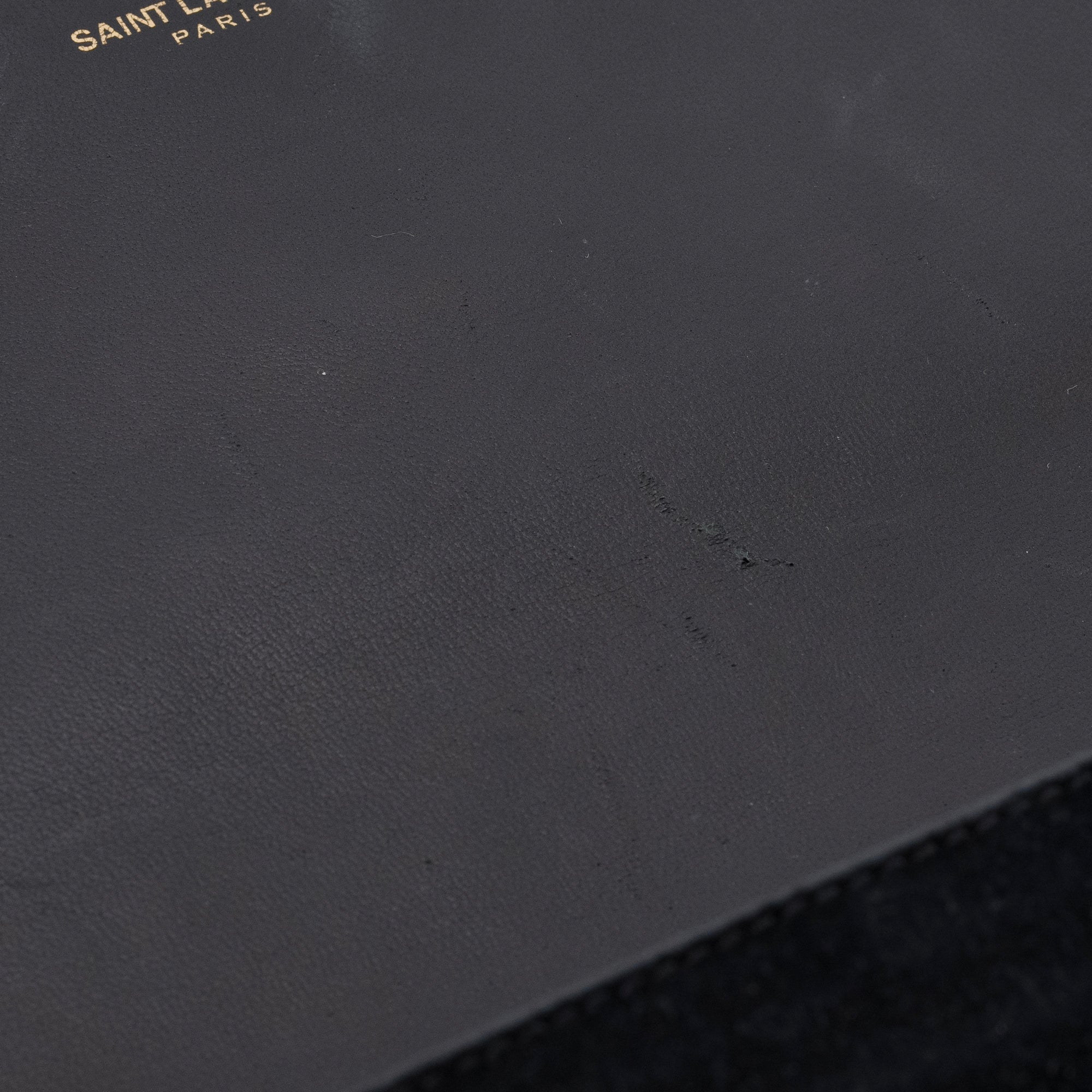 SAINT LAURENT - Sac à bandoulière Kate Tassel Saint Laurent en daim noir