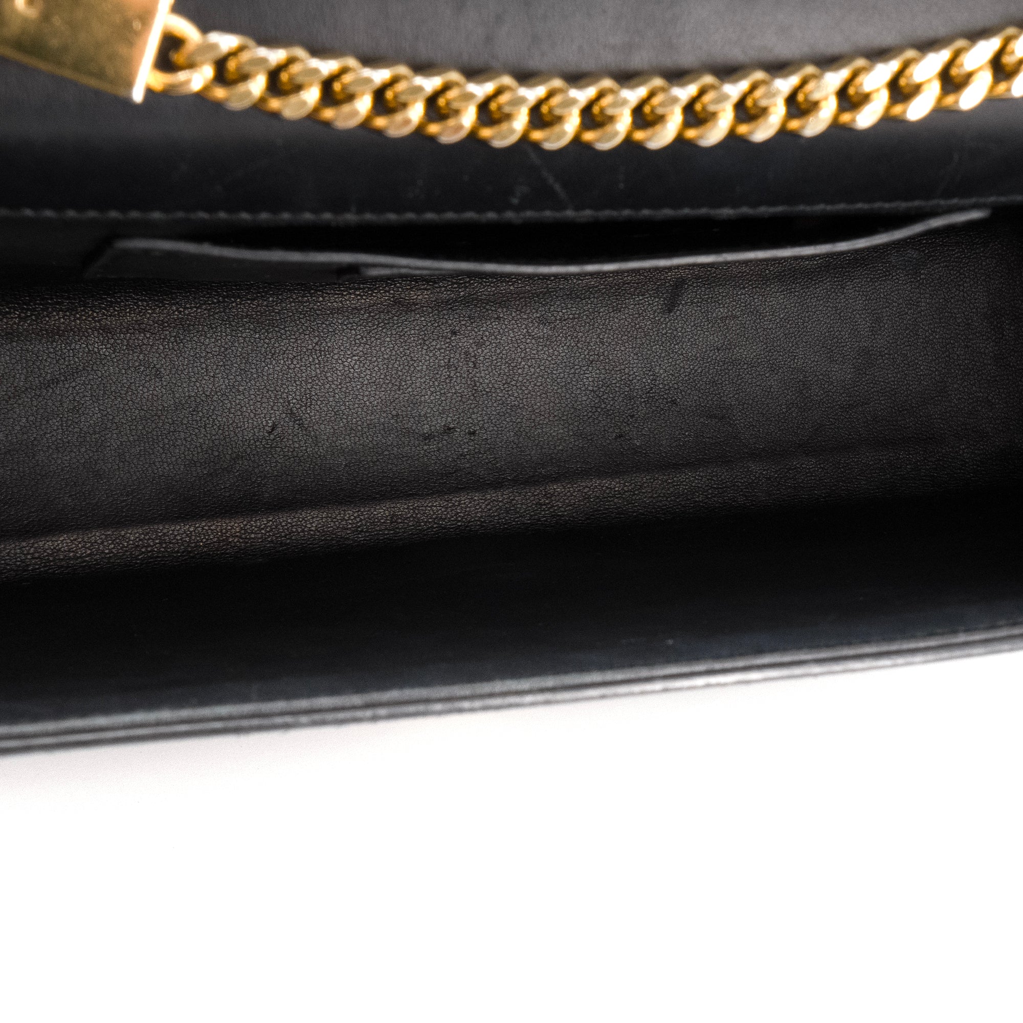 SAINT LAURENT - Sac à bandoulière Kate Tassel Saint Laurent en daim noir