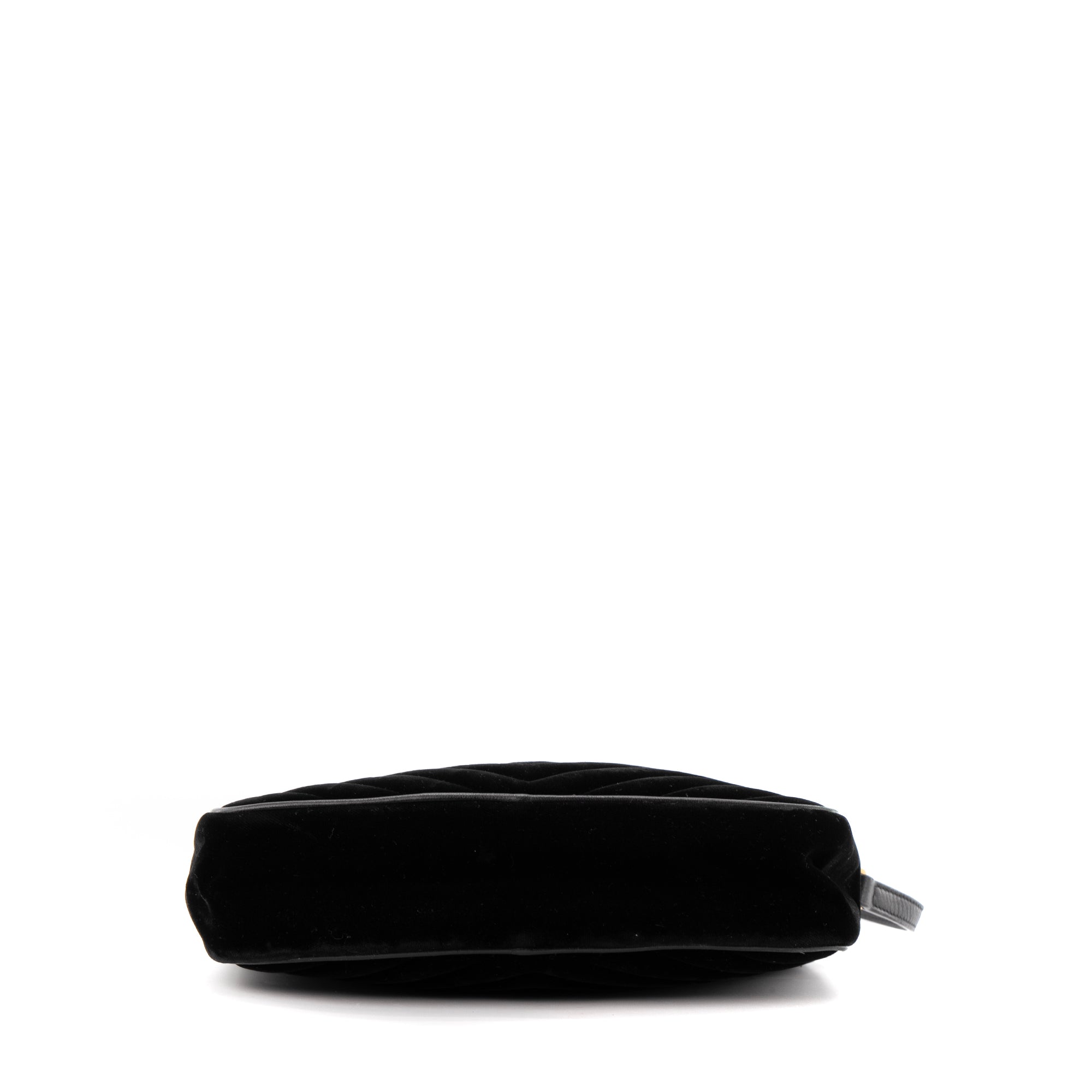 SAINT LAURENT - Sac à bandoulière Lou Saint Laurent en velours noir