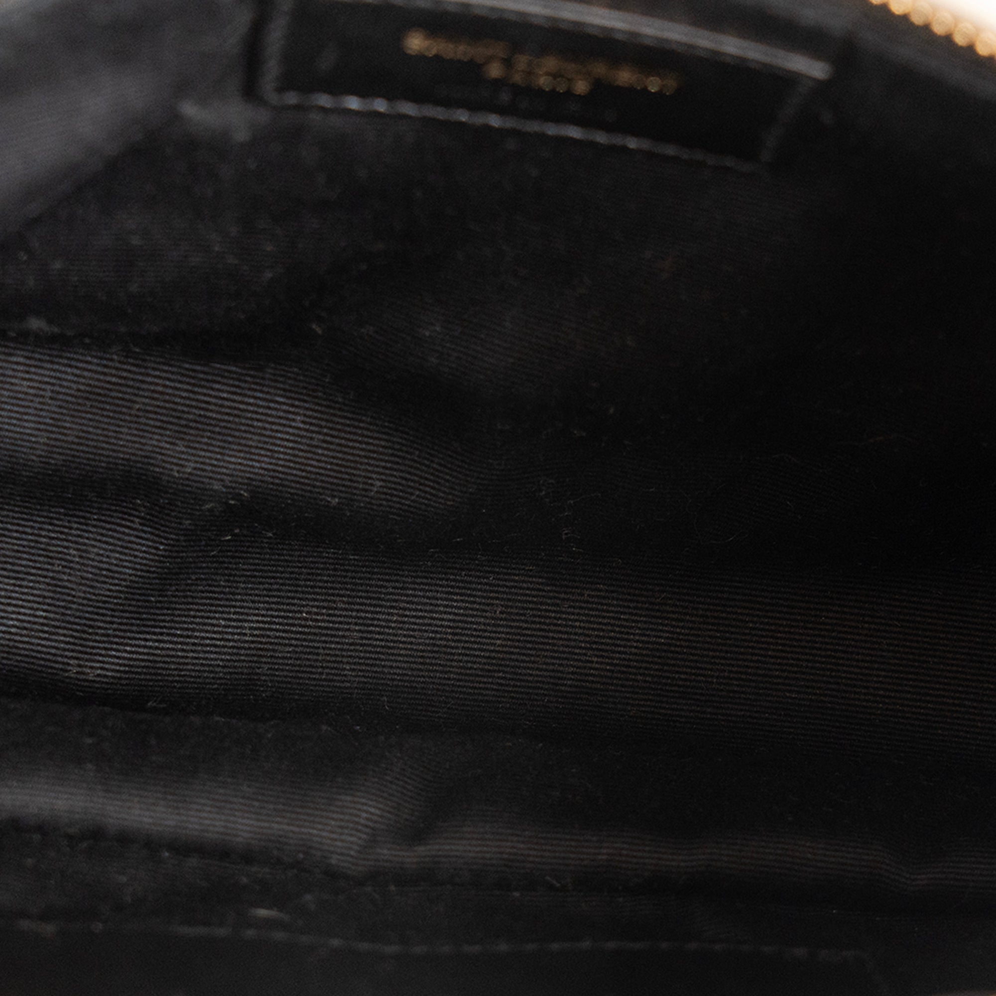 SAINT LAURENT - Sac à bandoulière Loulou Puffer Toy Saint Laurent en cuir lisse beige