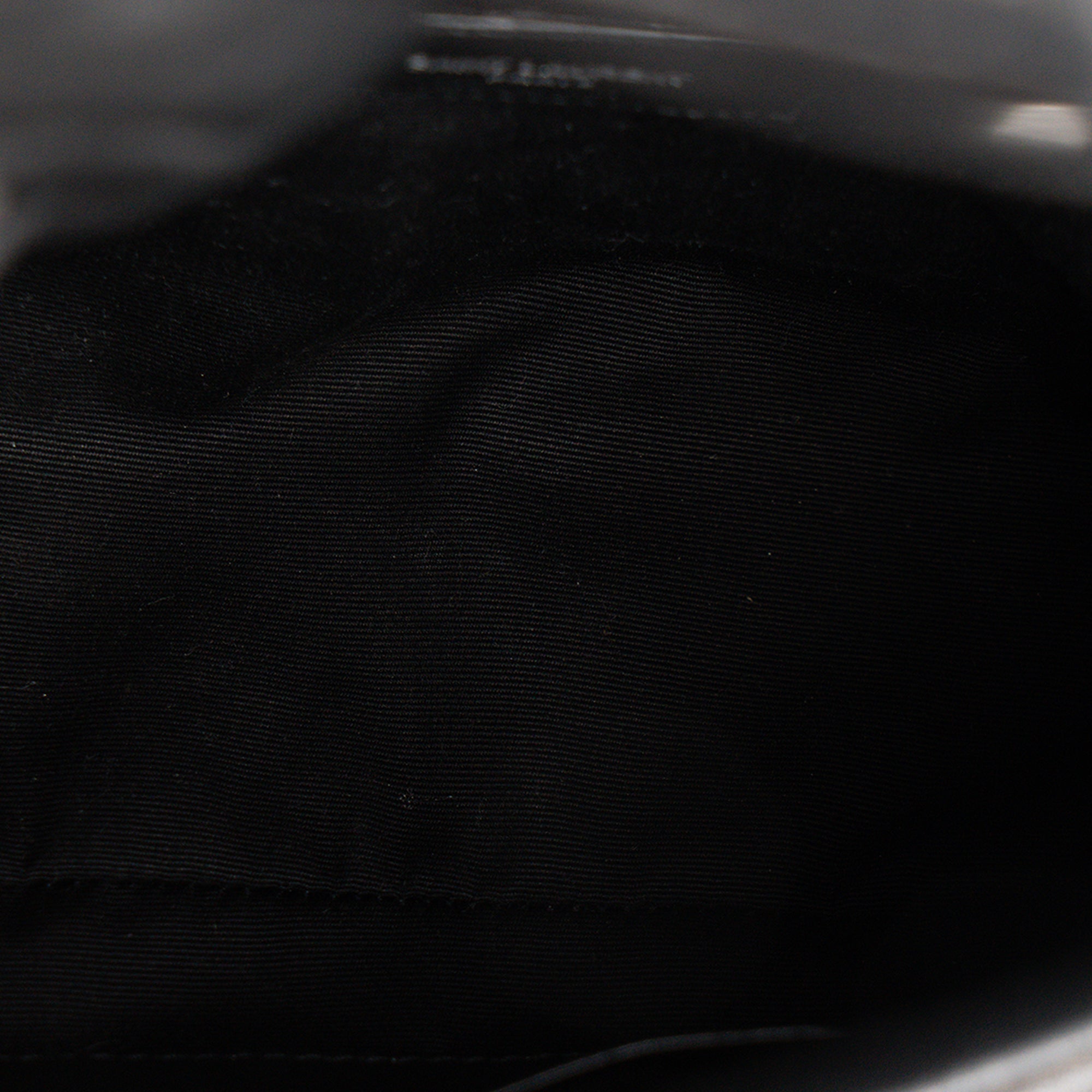 SAINT LAURENT - Sac à bandoulière Loulou Puffer Toy Saint Laurent en cuir lisse noir