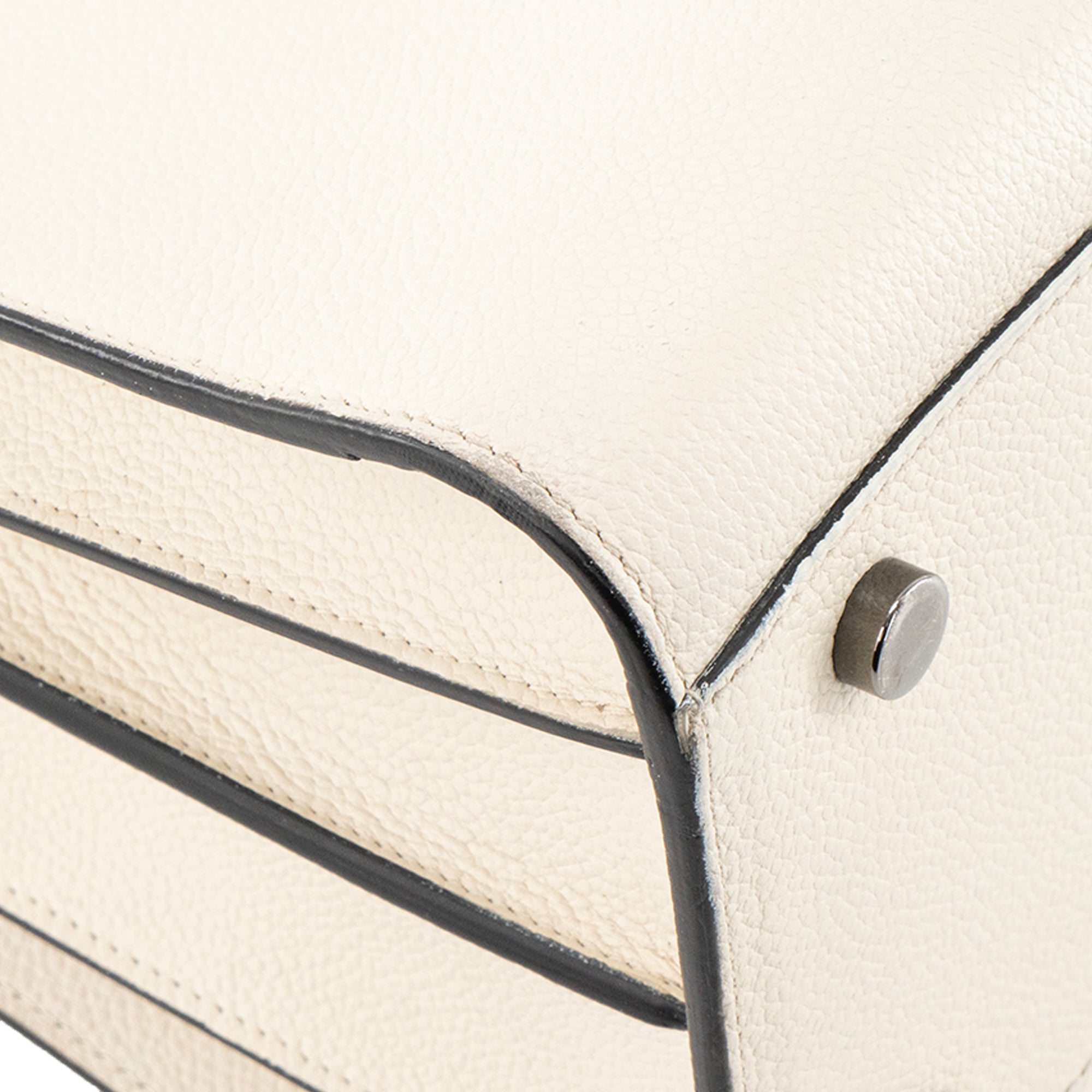 SAINT LAURENT - Sac à main Sac de Jour Small Saint Laurent en cuir grainé écru