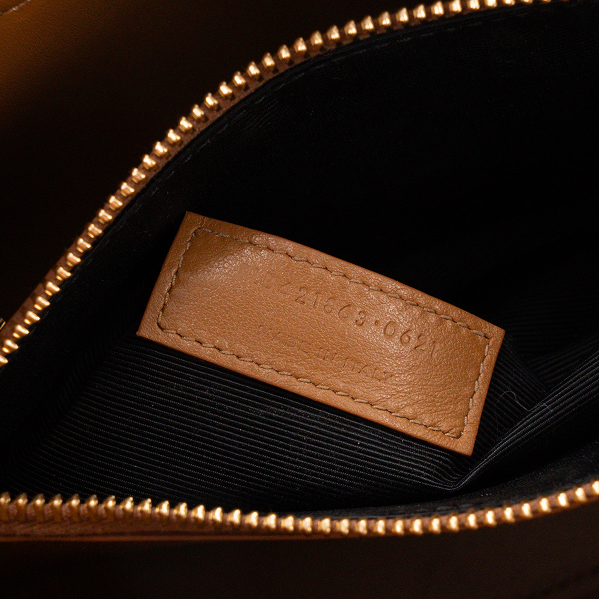 SAINT LAURENT - Sac de jour Baby Saint Laurent en cuir lisse marron