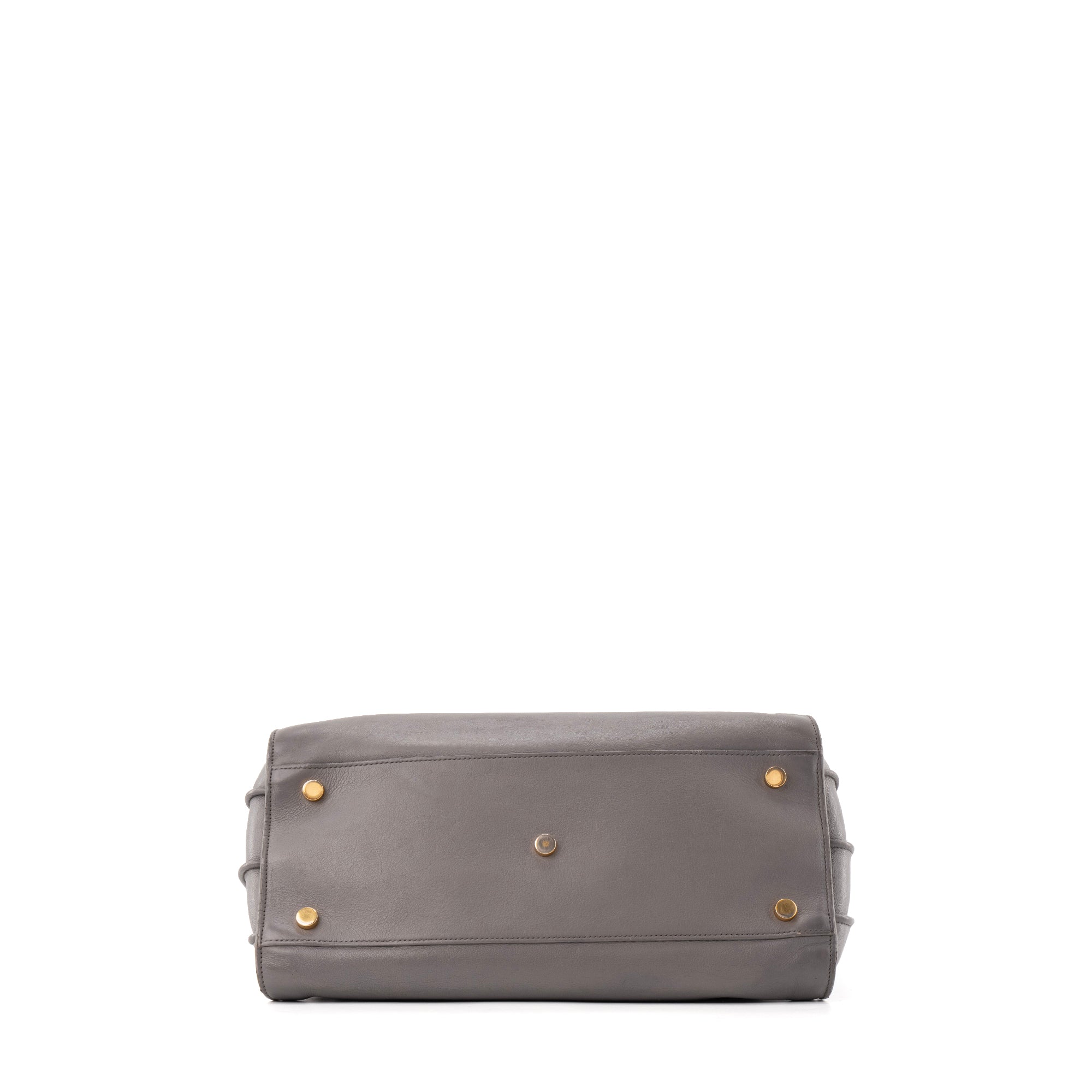 SAINT LAURENT - Sac de Jour Small Saint Laurent en cuir gris