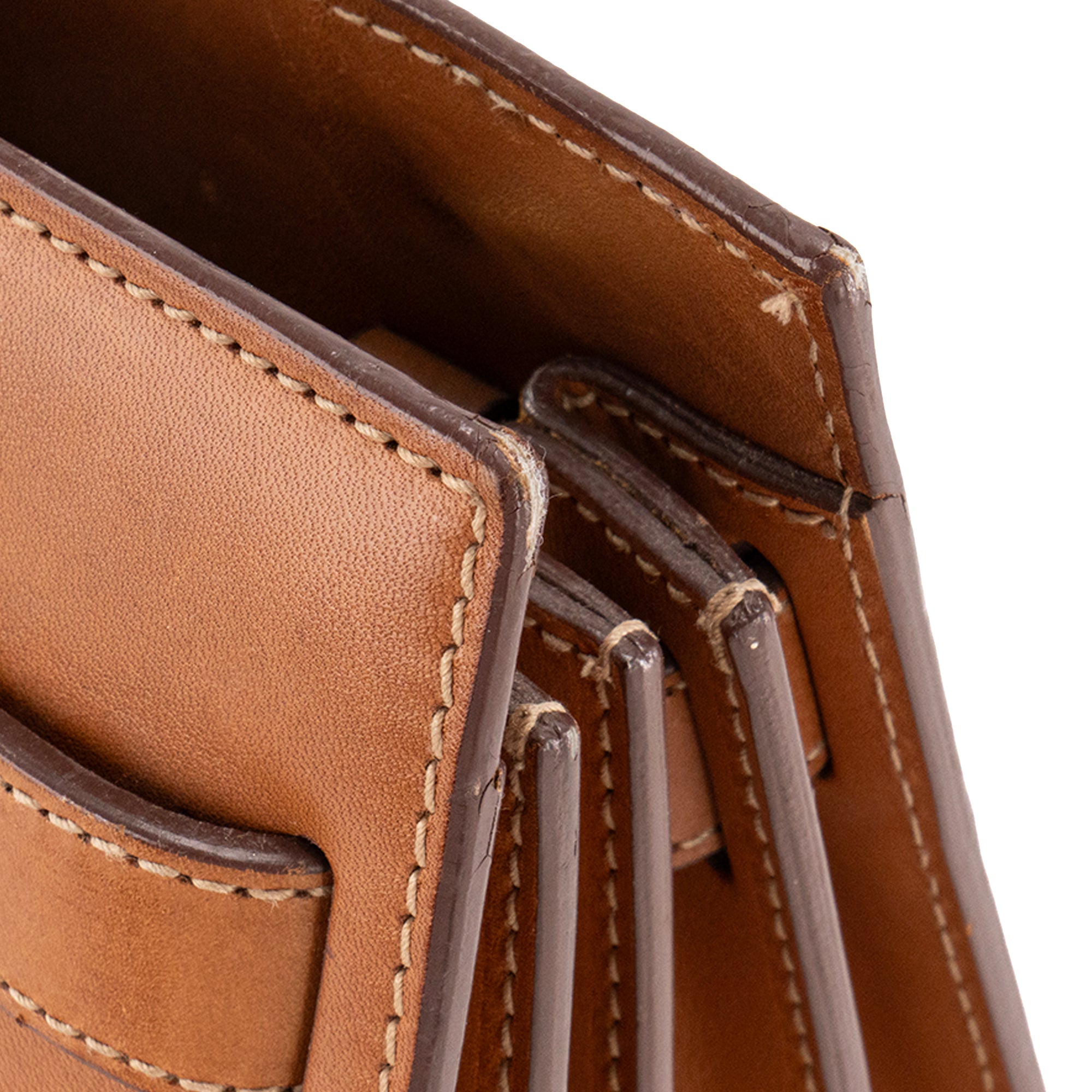 SAINT LAURENT - Sac de Jour Small Saint Laurent en cuir lisse marron