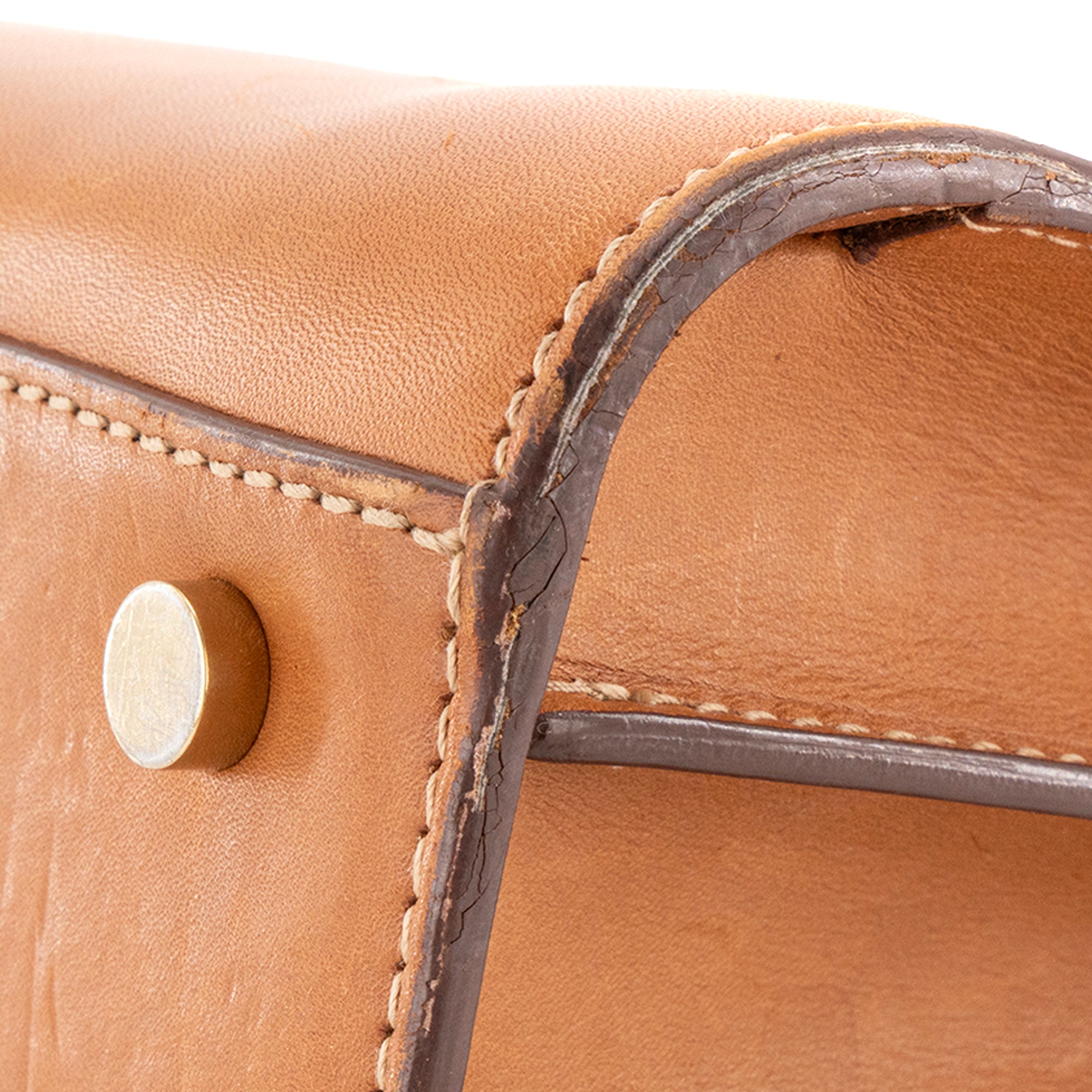 SAINT LAURENT - Sac de Jour Small Saint Laurent en cuir lisse marron