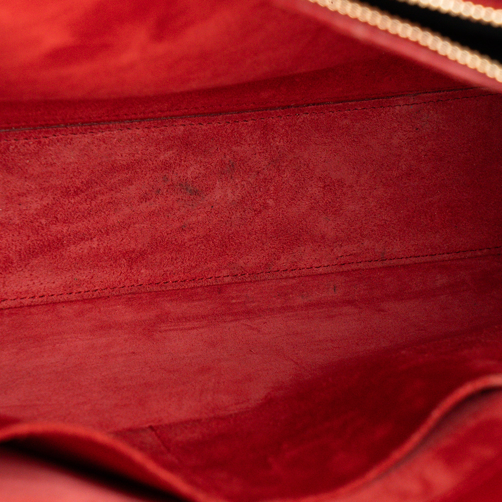 SAINT LAURENT - Sac de Jour Small Saint Laurent en cuir lisse rouge
