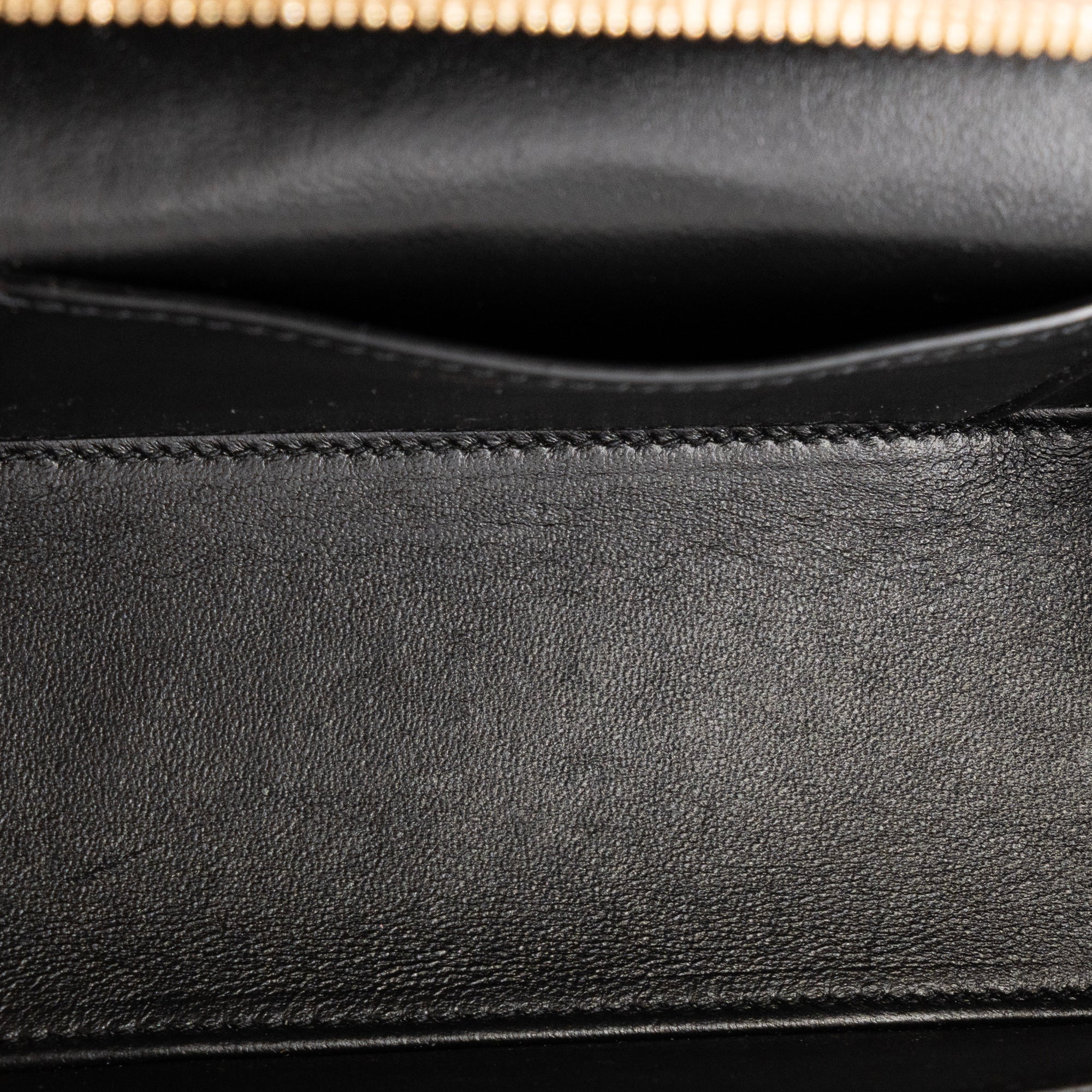 SAINT LAURENT - Sac à bandoulière Gaby Vanity MM Saint Laurent en cuir lisse marron