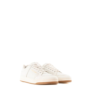 SAINT LAURENT - Sneakers SL/61 Saint Laurent en cuir blanc (T45)