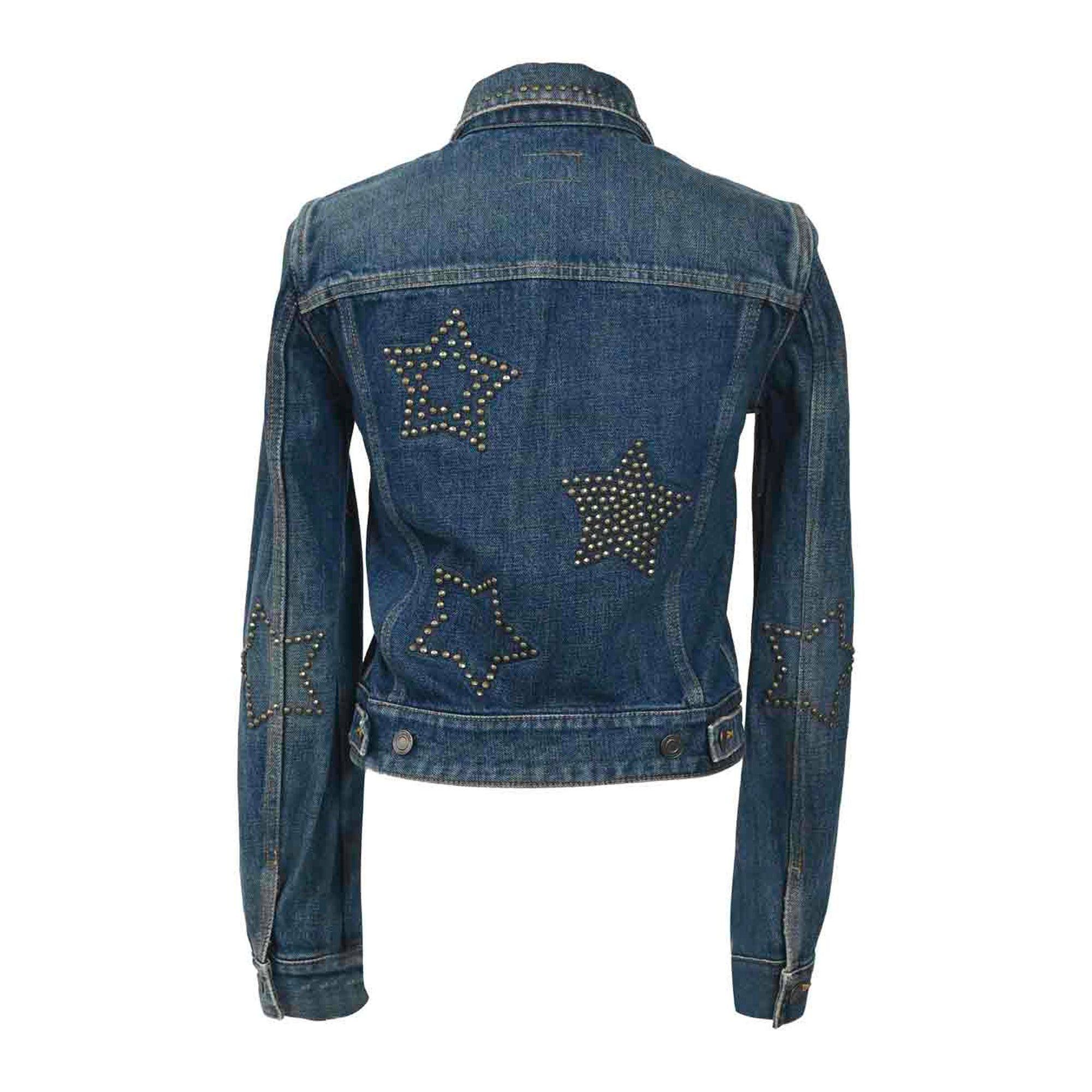 SAINT LAURENT - Veste Saint Laurent en denim bleu (S)