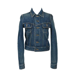 SAINT LAURENT - Veste Saint Laurent en denim bleu (S)