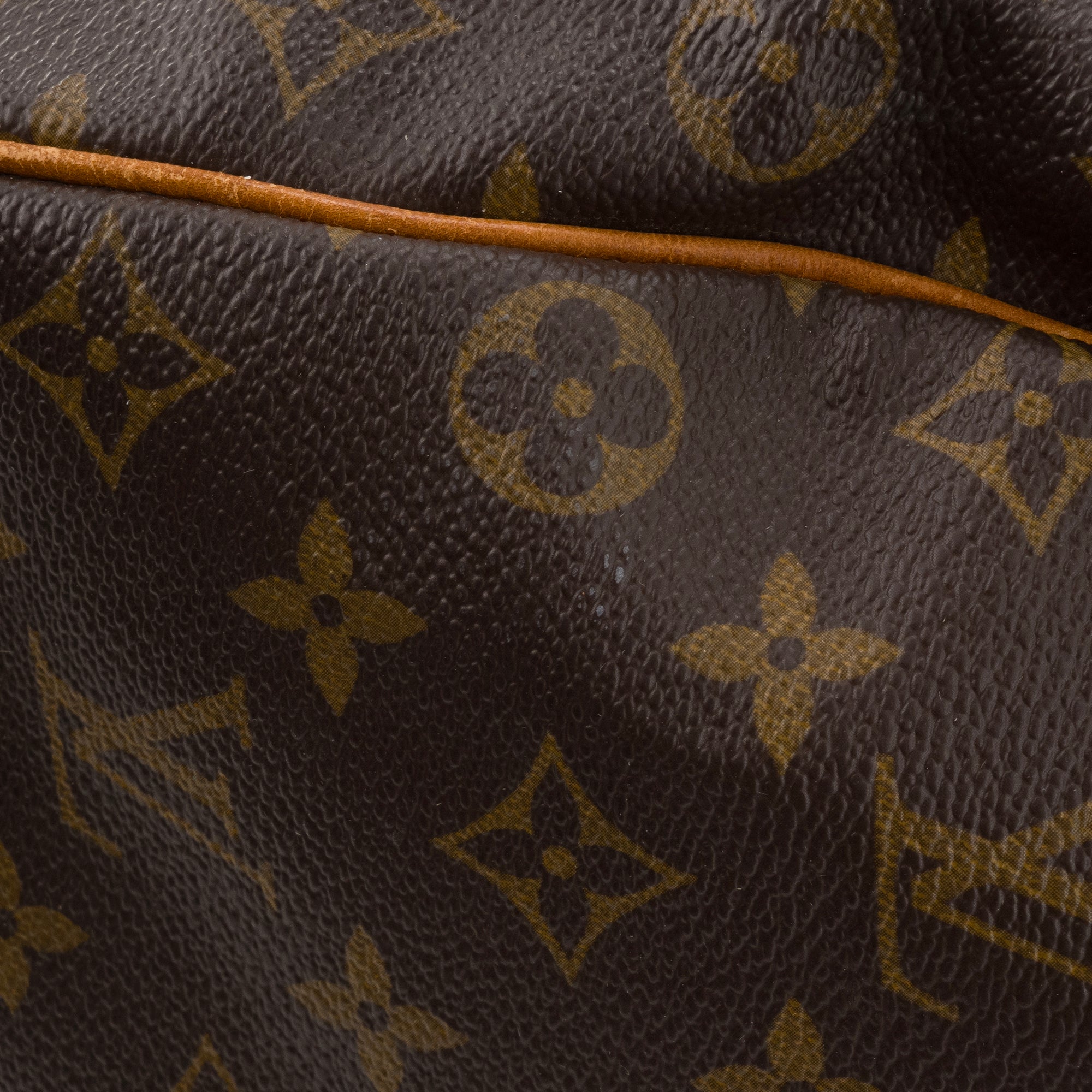 LOUIS VUITTON - Sac à main Speedy 35 Louis Vuitton en toile enduite monogrammée vintage