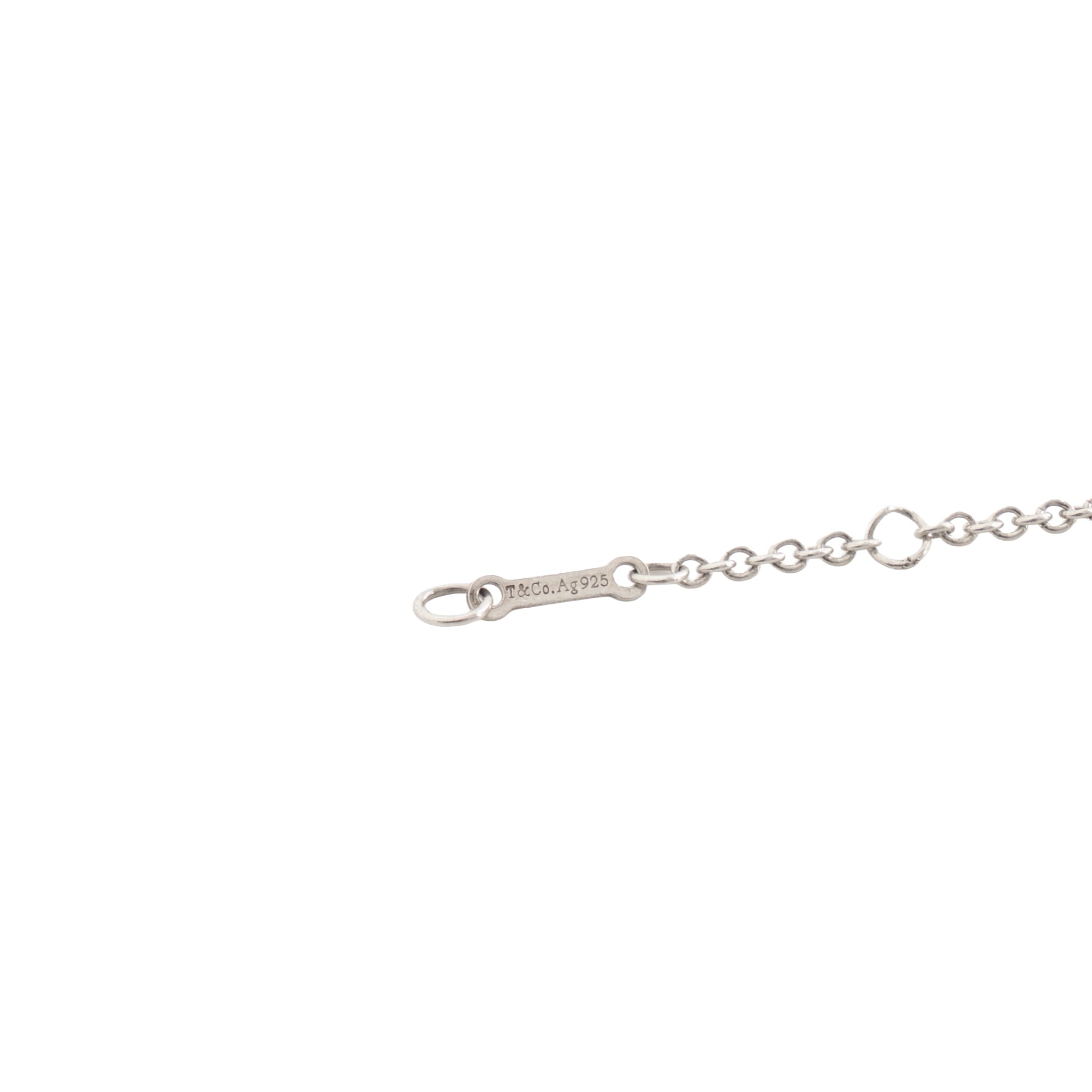 TIFFANY & CO - Bracelet Feuille d'Olivier Tiffany & Co en argent