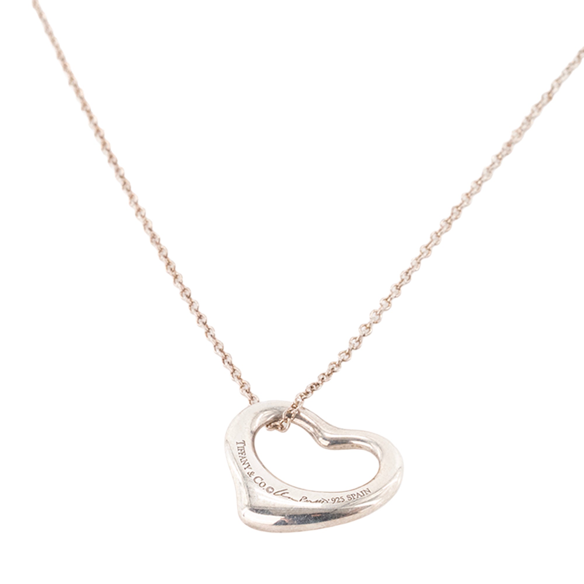 TIFFANY & CO - Collier coeur Tiffany & Co en argent 925