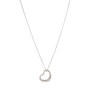 TIFFANY & CO - Open Heart Necklace