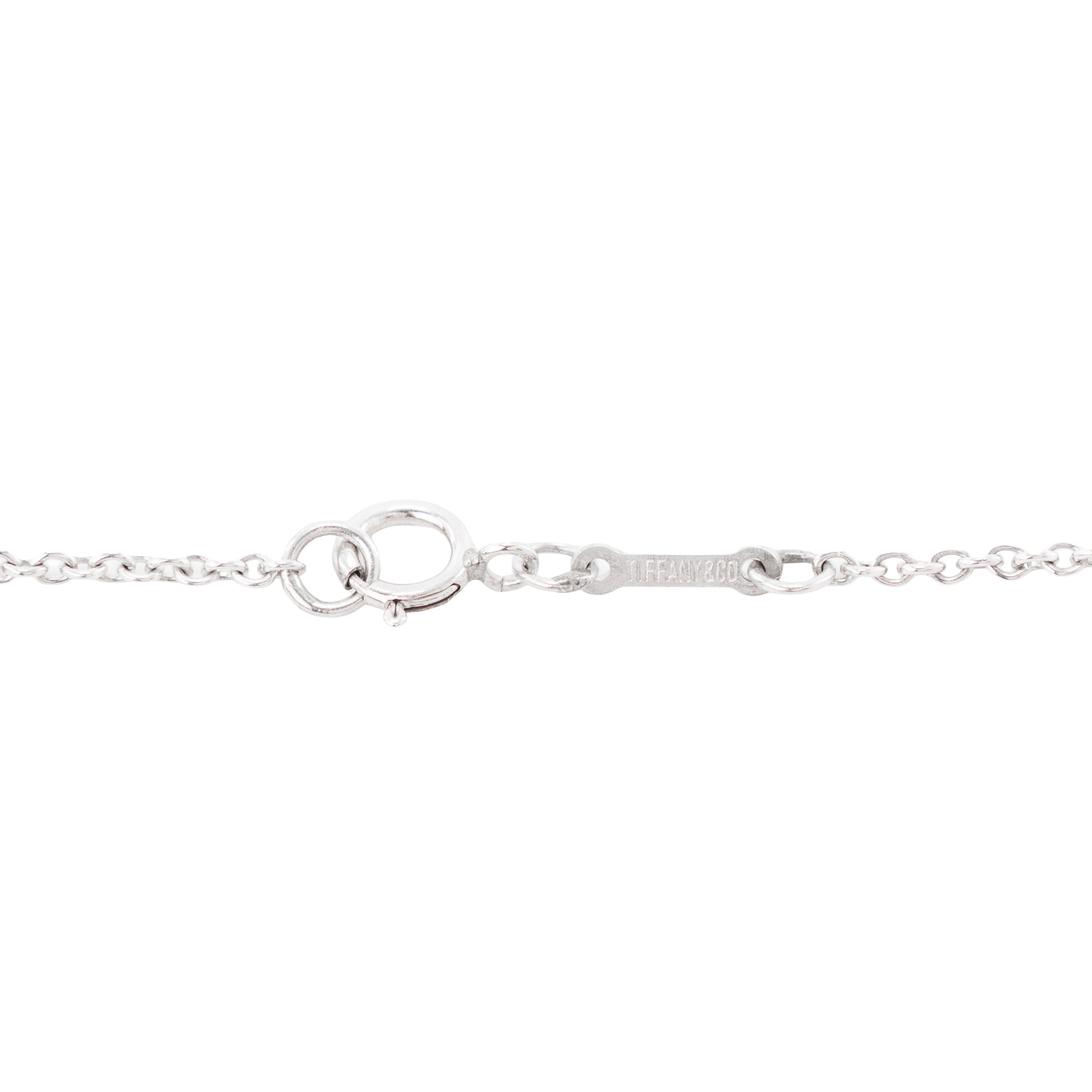 TIFFANY & CO - Collier Open Heart Tiffany & Co x Elsa Peretti en argent édition limitée