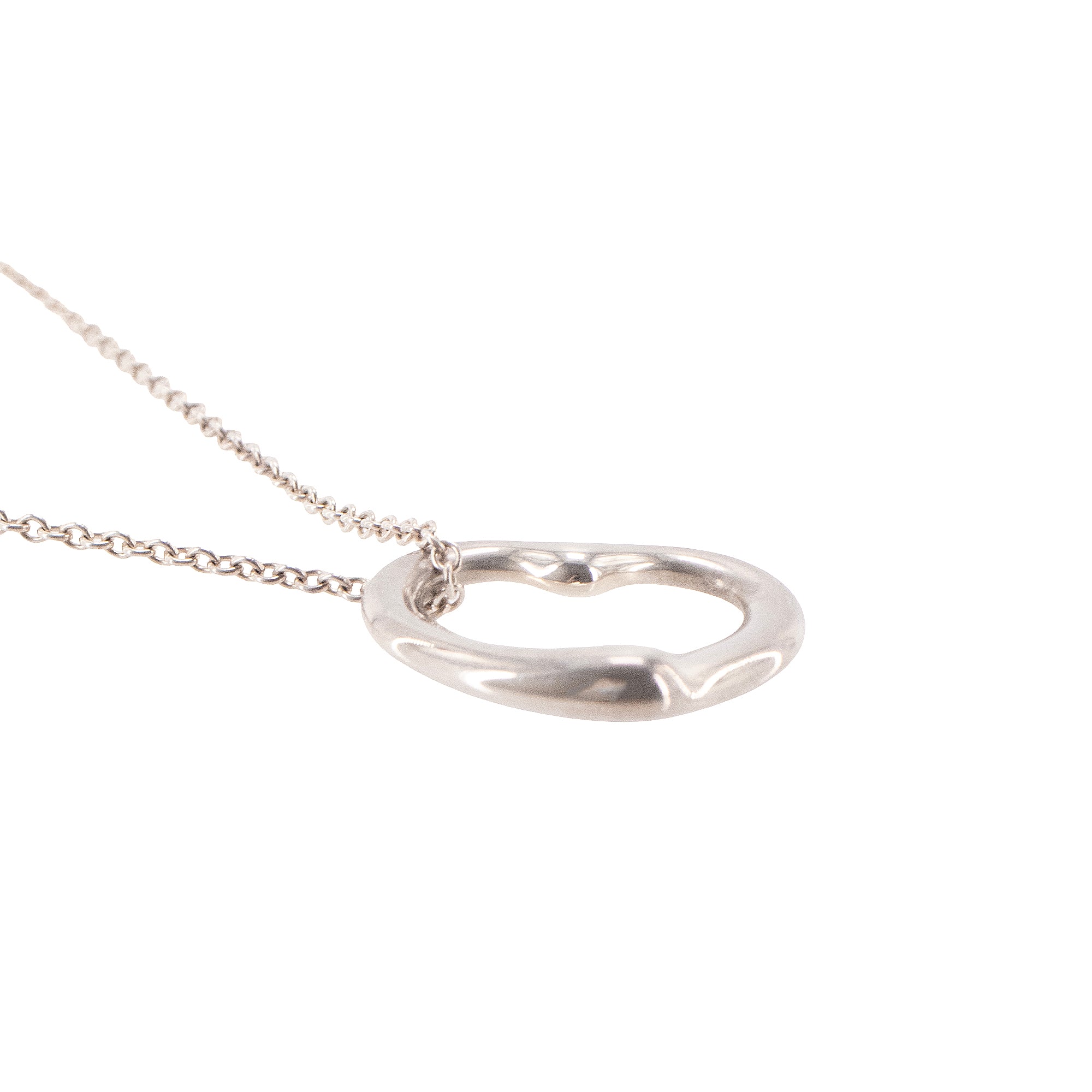 TIFFANY & CO - Collier Open Heart Tiffany & Co x Elsa Peretti en argent