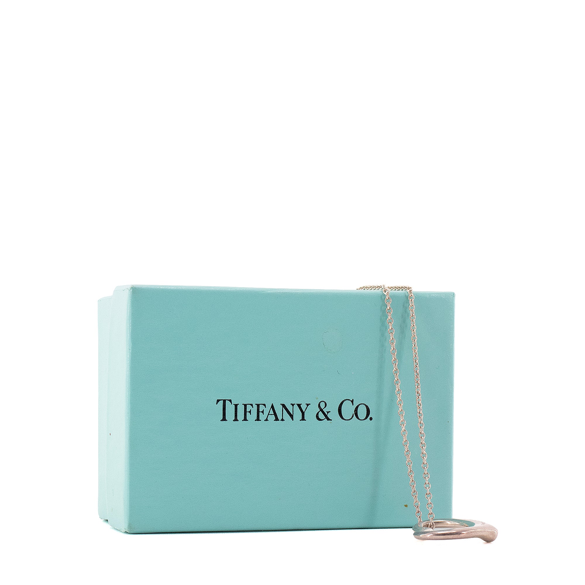 TIFFANY & CO - Collier Open Heart Tiffany & Co x Elsa Peretti en argent