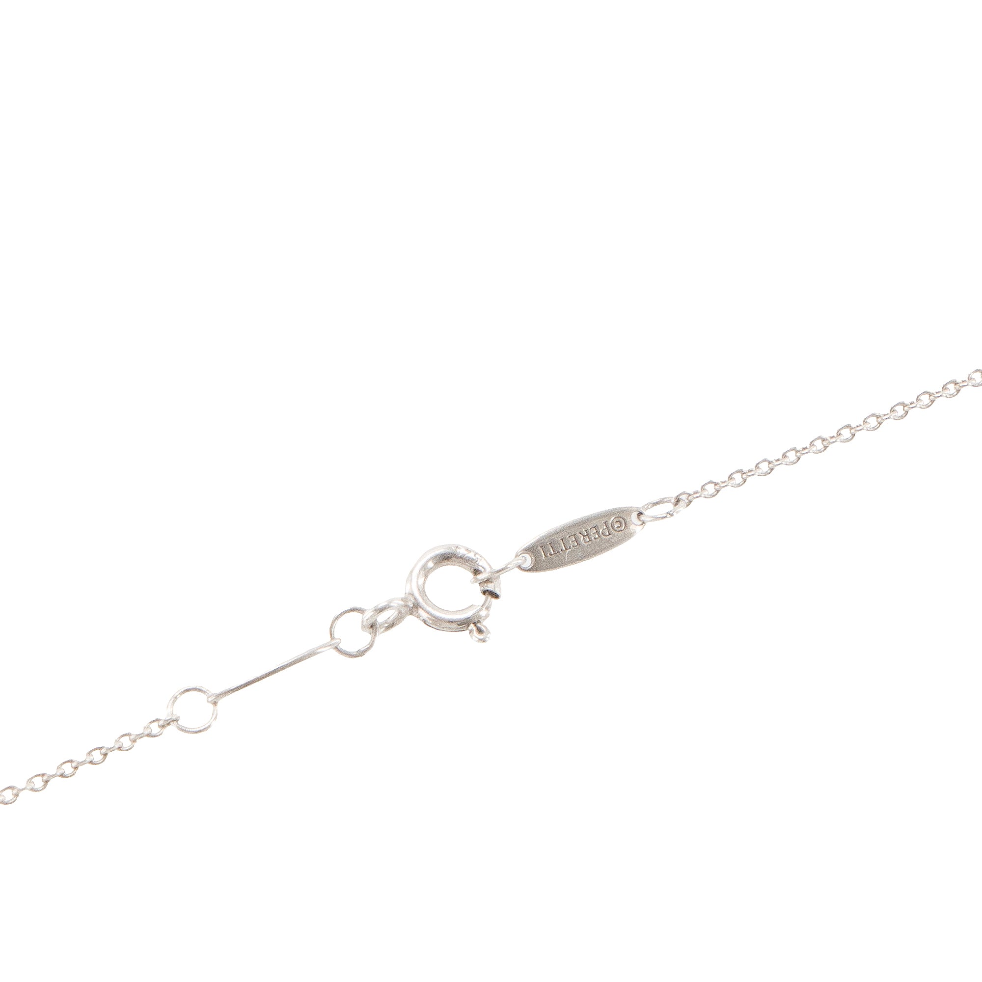 TIFFANY & CO - Collier pendentif Diamonds by the Yard Tiffany & Co en argent et diamant