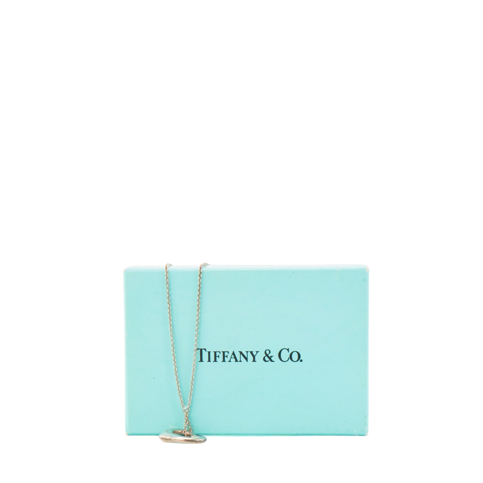 TIFFANY & CO - Pendentif Open Heart PM Tiffany & Co en argent