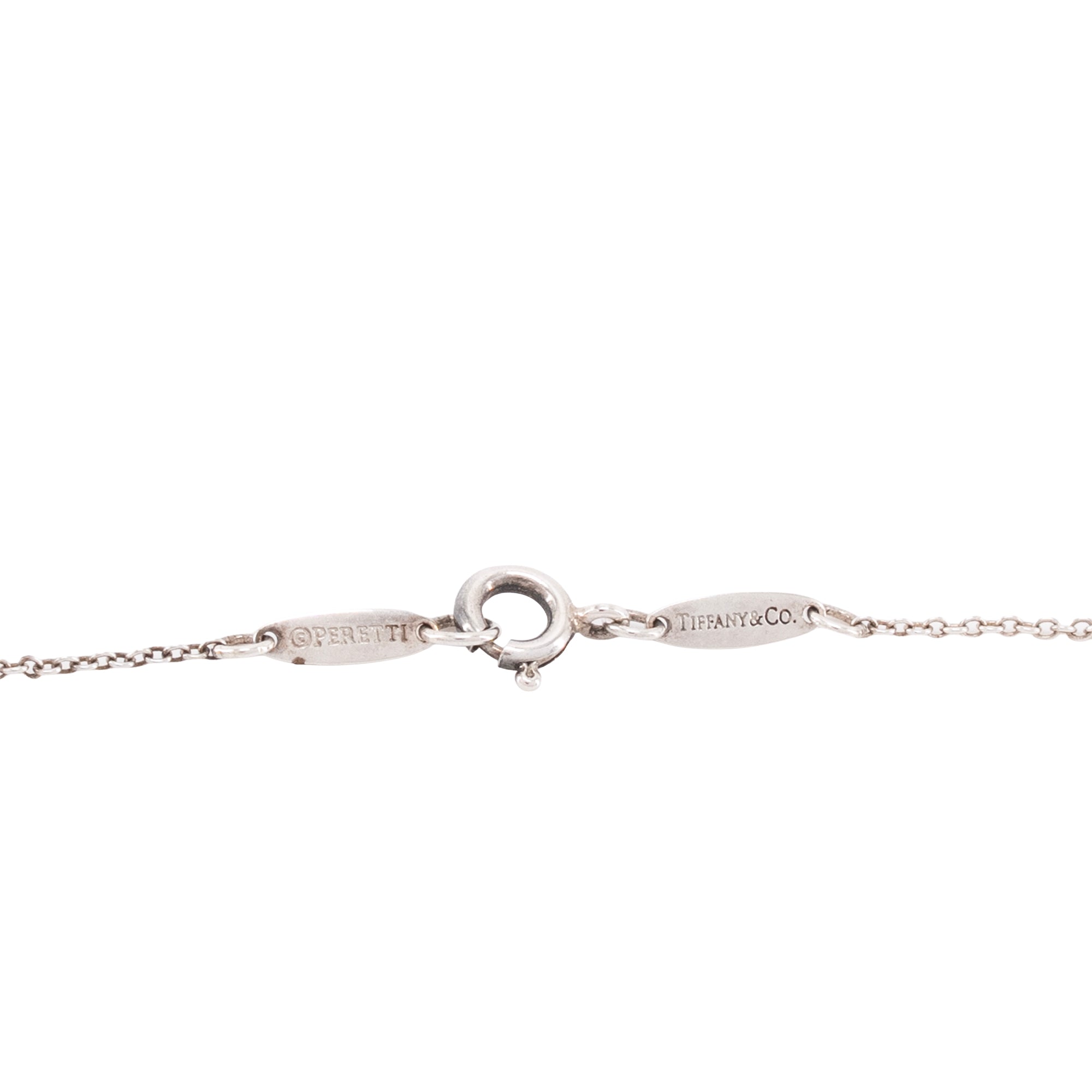 TIFFANY & CO - Pendentif Open Heart Tiffany & Co en argent