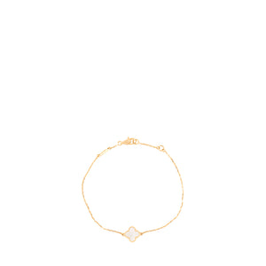 VAN CLEEF & ARPELS - Bracelet Sweet Alhambra Van Cleef & Arpels en or et nacre