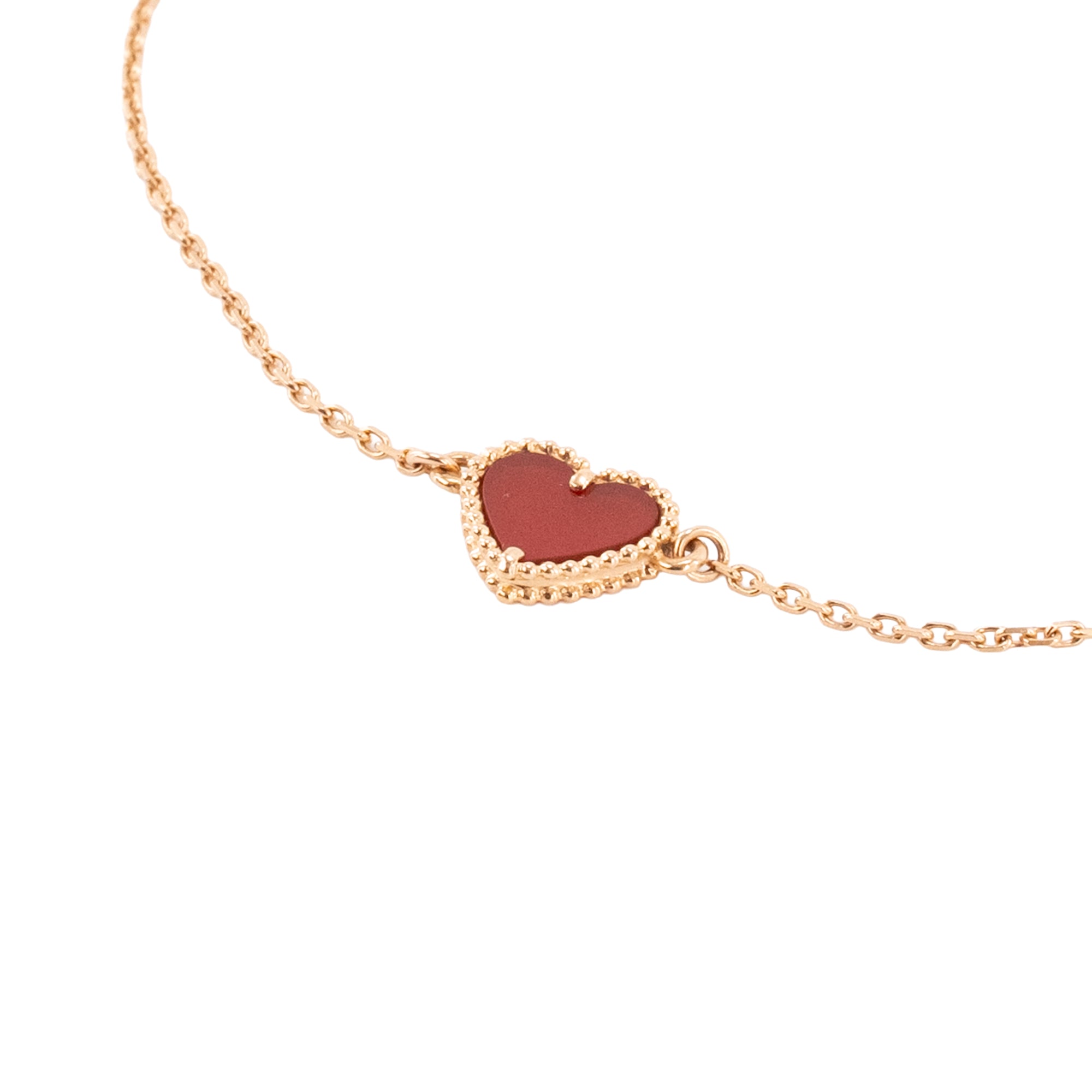 VAN CLEEF & ARPELS - Bracelet Sweet Hearts Van Cleef & Arpels en or rose