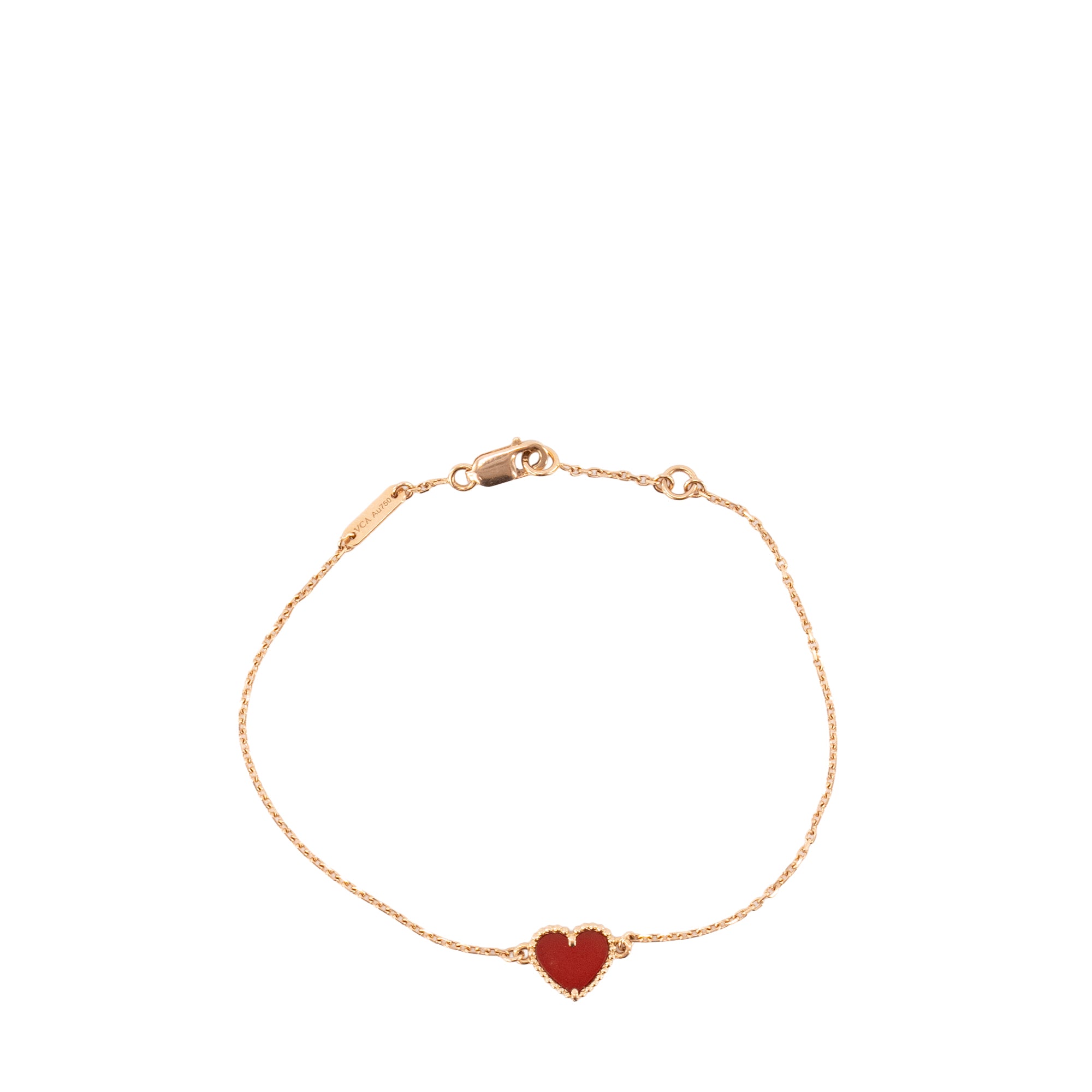 VAN CLEEF & ARPELS - Bracelet Sweet Hearts Van Cleef & Arpels en or rose