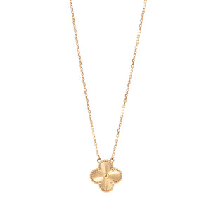 VAN CLEEF & ARPELS - Pendentif Magic Alhambra Van Cleef & Arpels en or guilloché