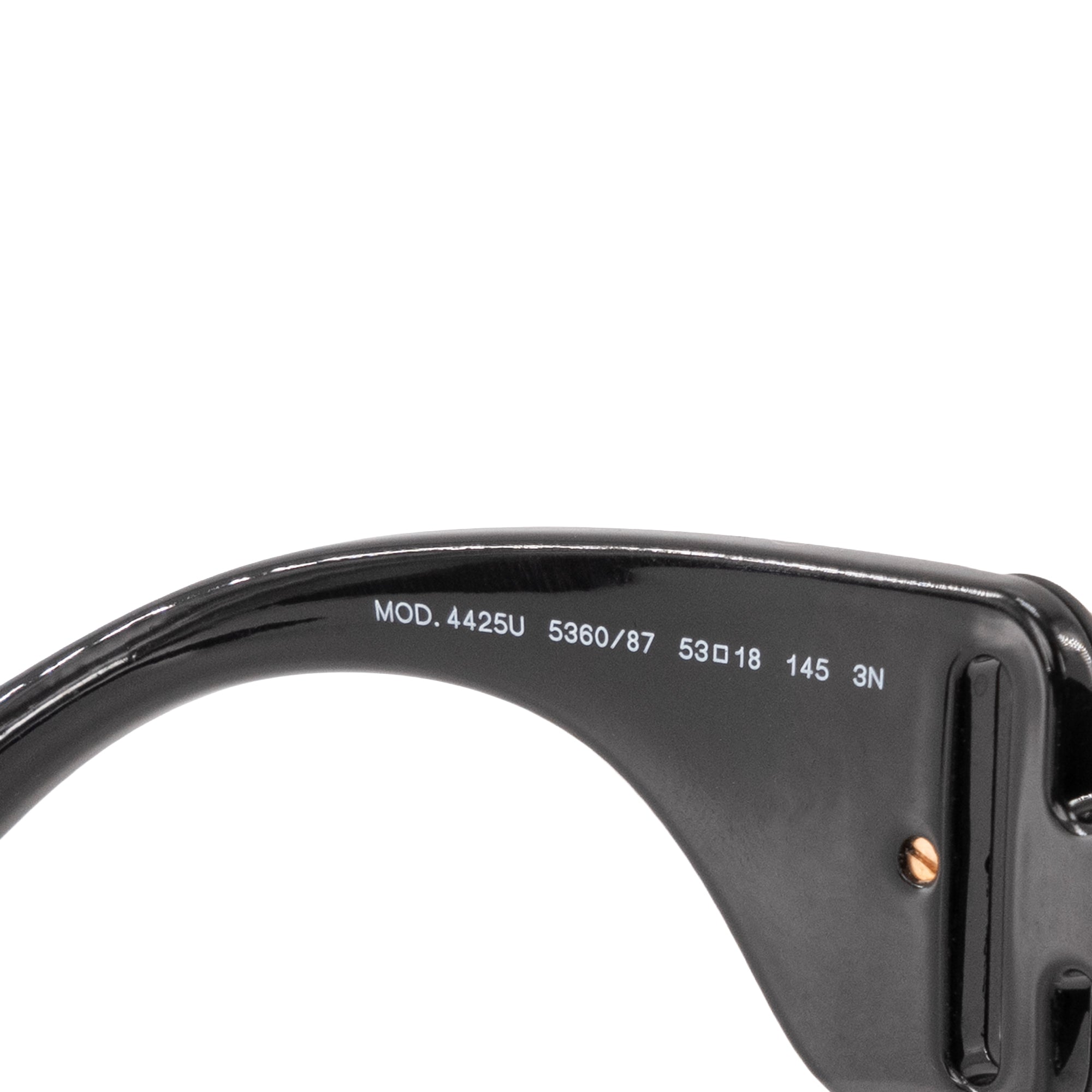 VERSACE - Lunettes de soleil Maxi Medusa Biggie Versace en plastique noir