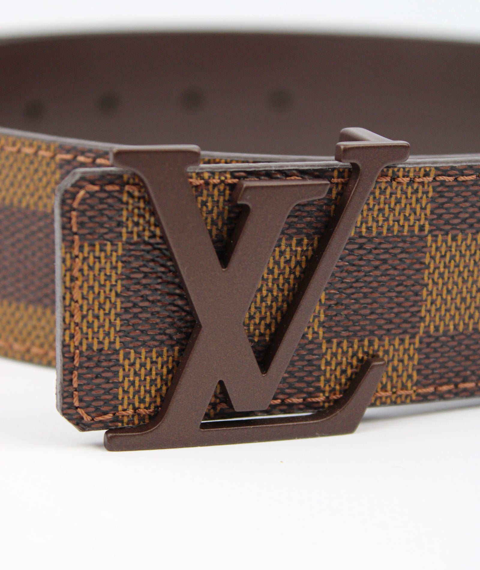 LV initials belt