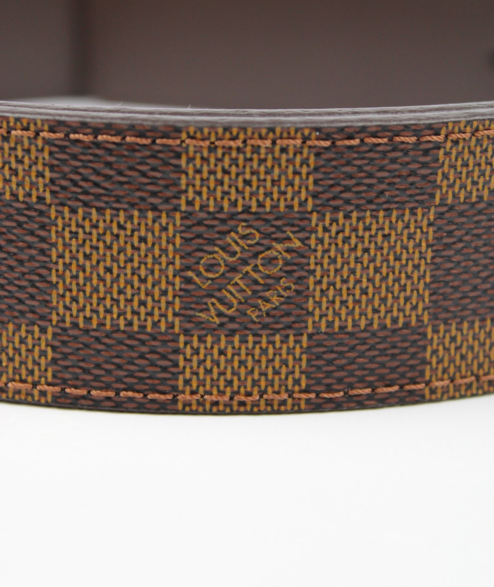 LV initials belt