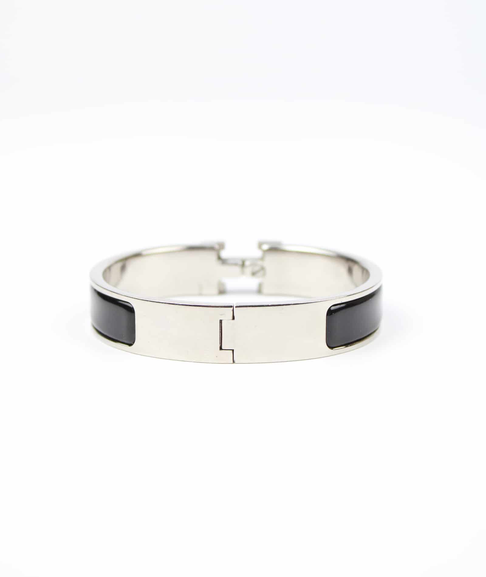 Black Clic H bracelet