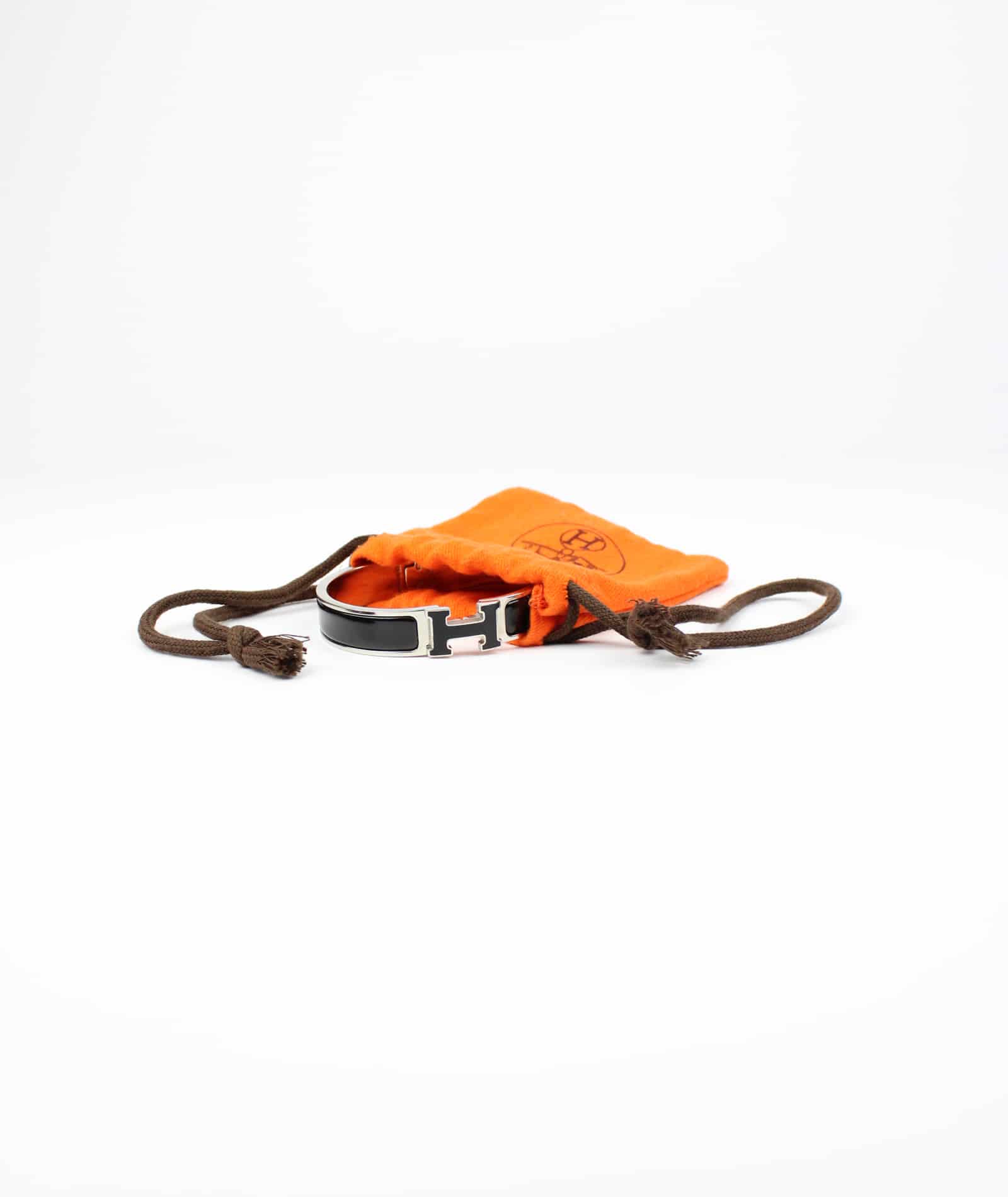 Black Clic H bracelet