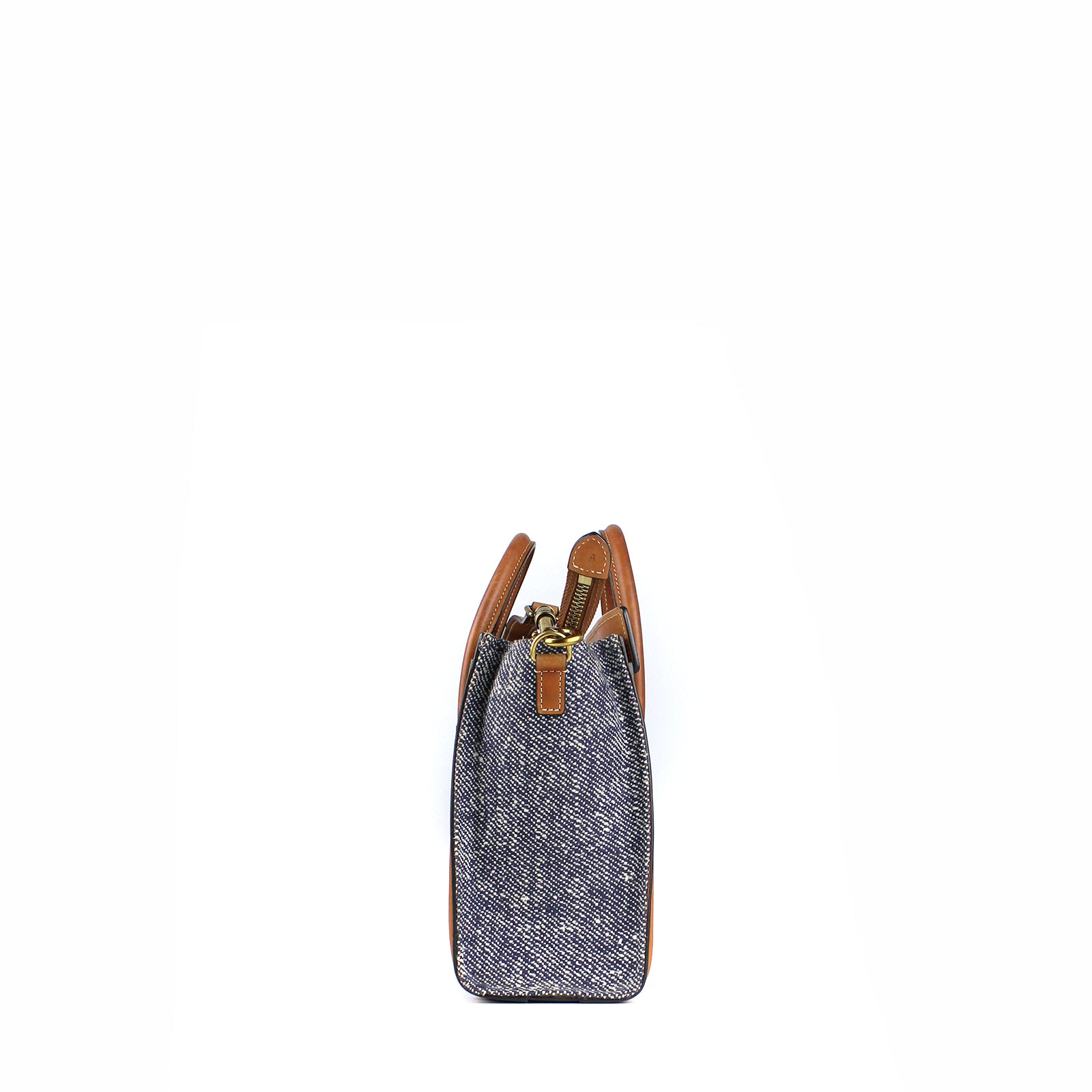 CELINE - Sac Luggage nano en toile et cuir
