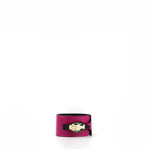 BULGARI - Serpenti leather cuff