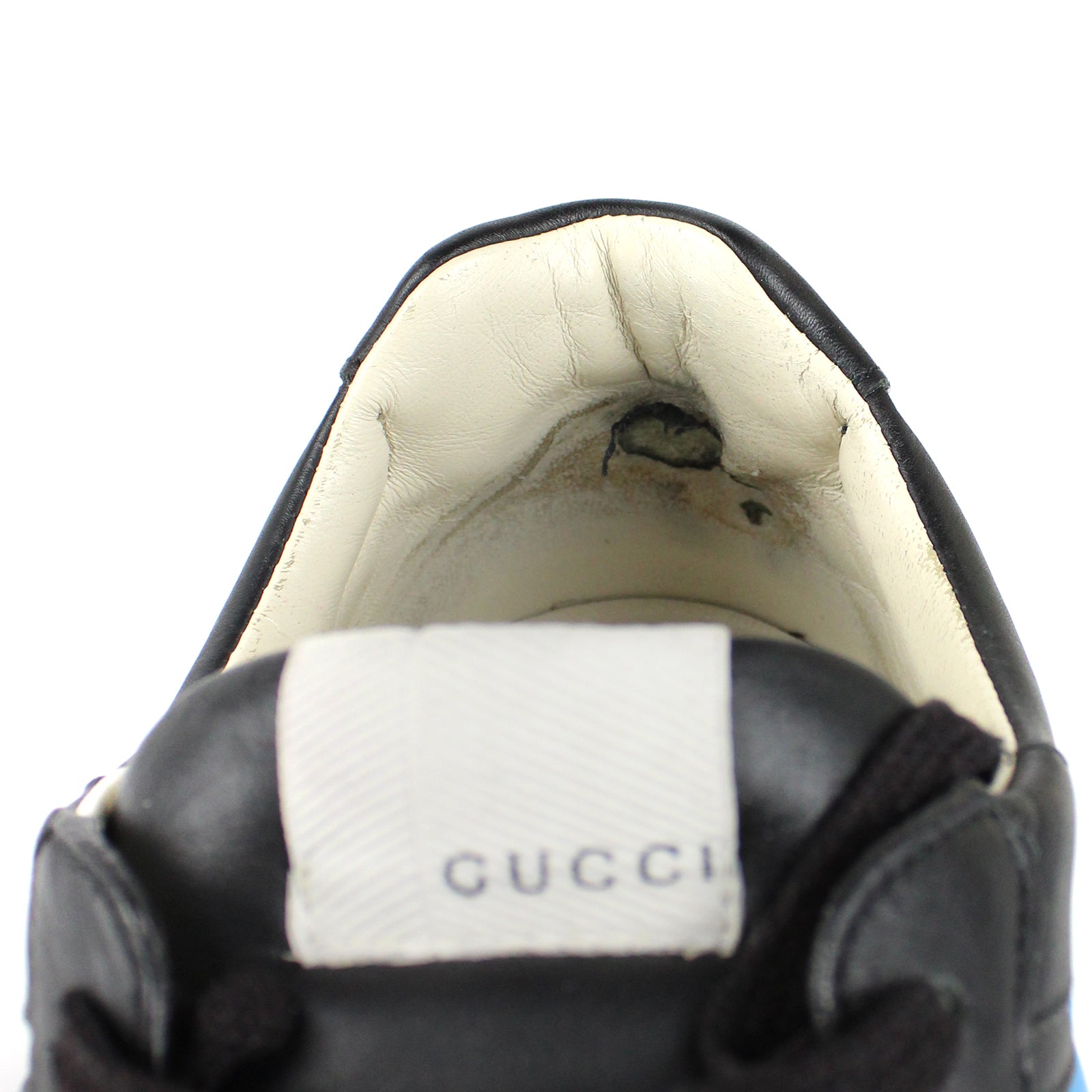 GUCCI - Rython leather sneakers (T42)