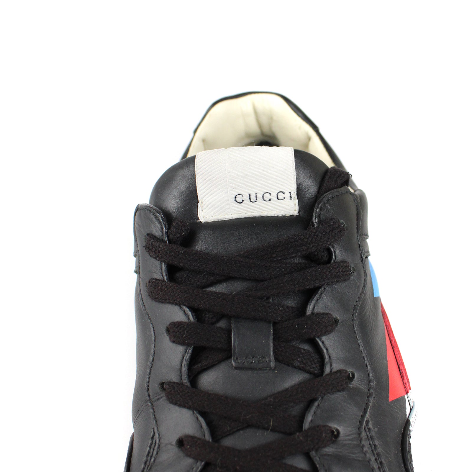 GUCCI - Rython leather sneakers (T42)