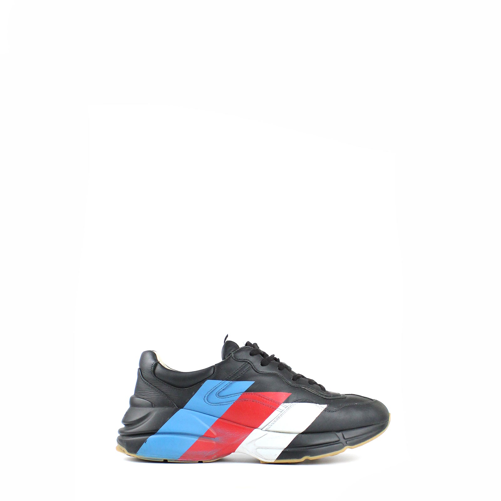 GUCCI - Rython leather sneakers (T42)