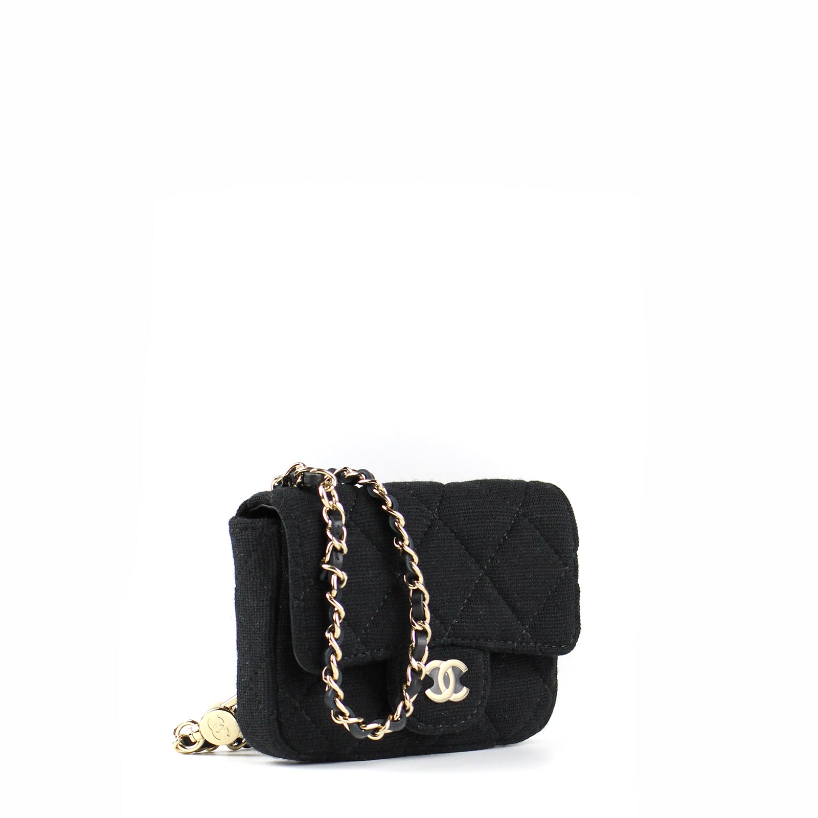 CHANEL - Micro bag porte cartes