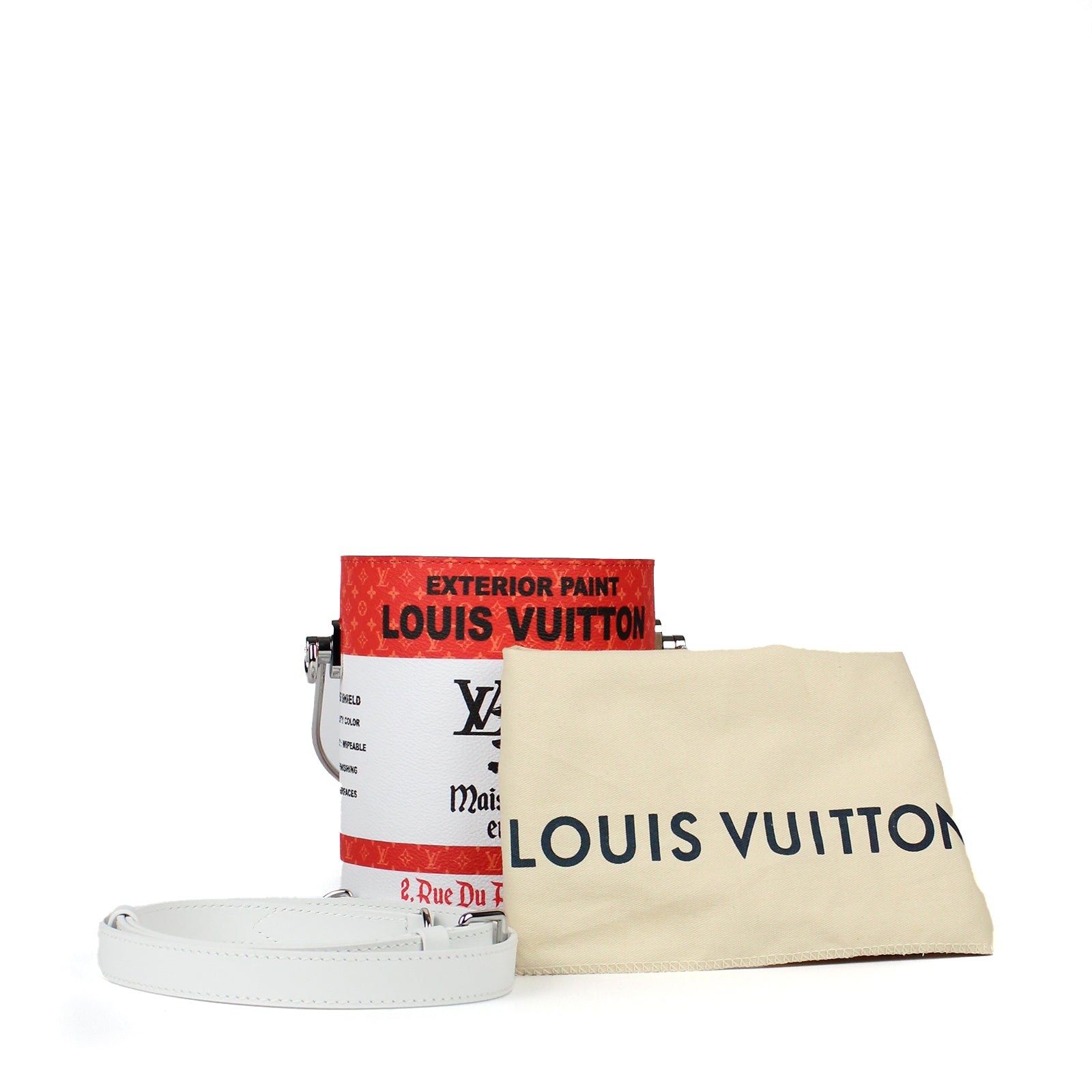 LOUIS VUITTON - Sac LV Paint Can rouge