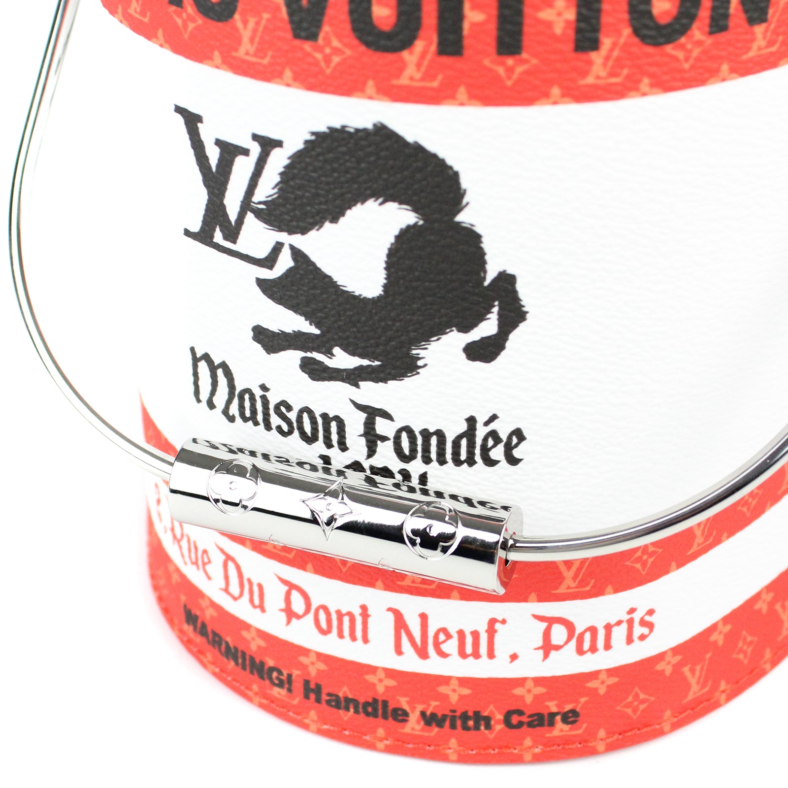 LOUIS VUITTON - Sac LV Paint Can rouge