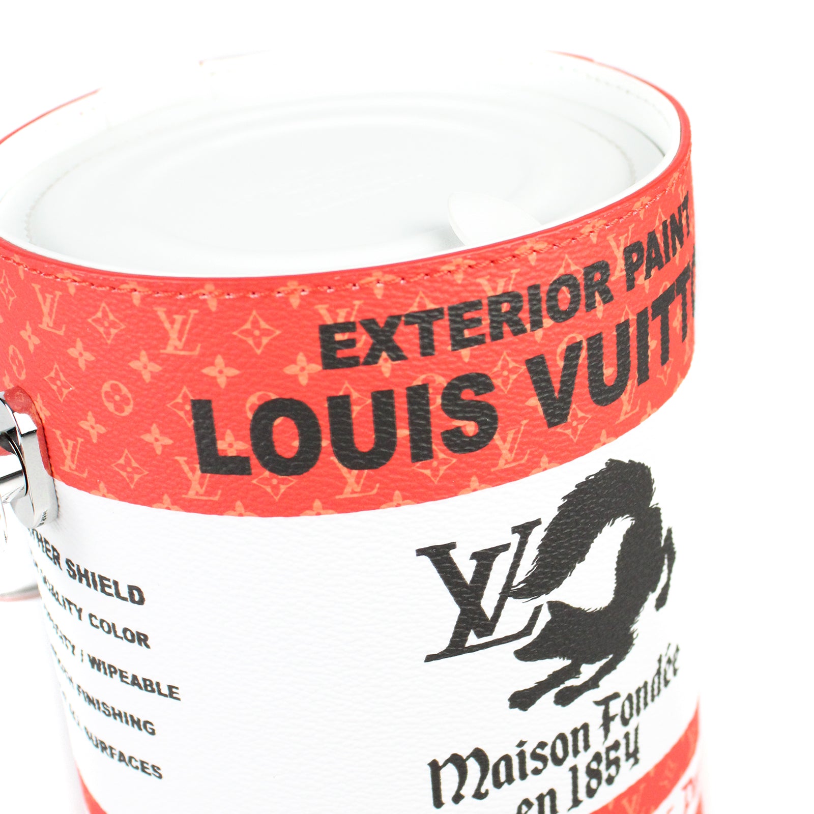 LOUIS VUITTON - Sac LV Paint Can rouge